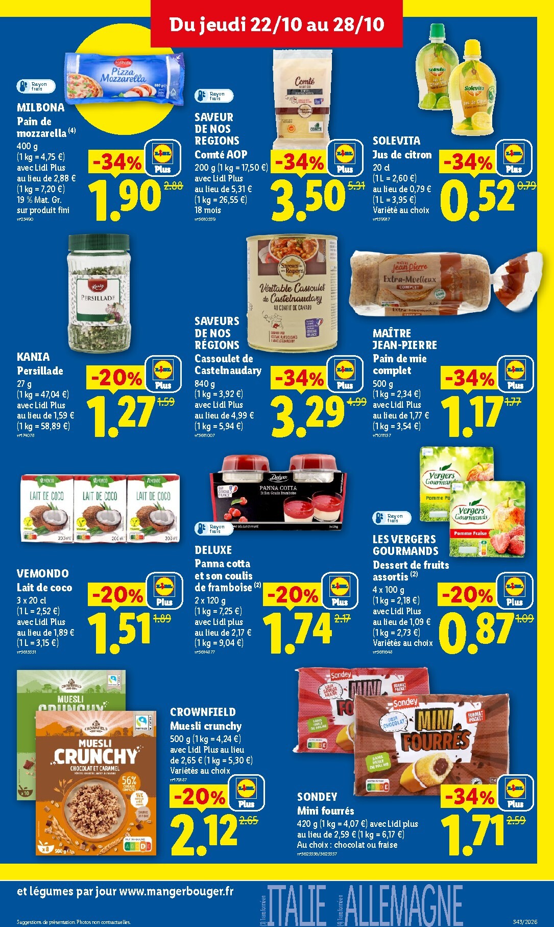 lidl - Prospectus Lidl valide du de jeudi 22/10/2026 au du mercredi 28/10/2026 - page: 17