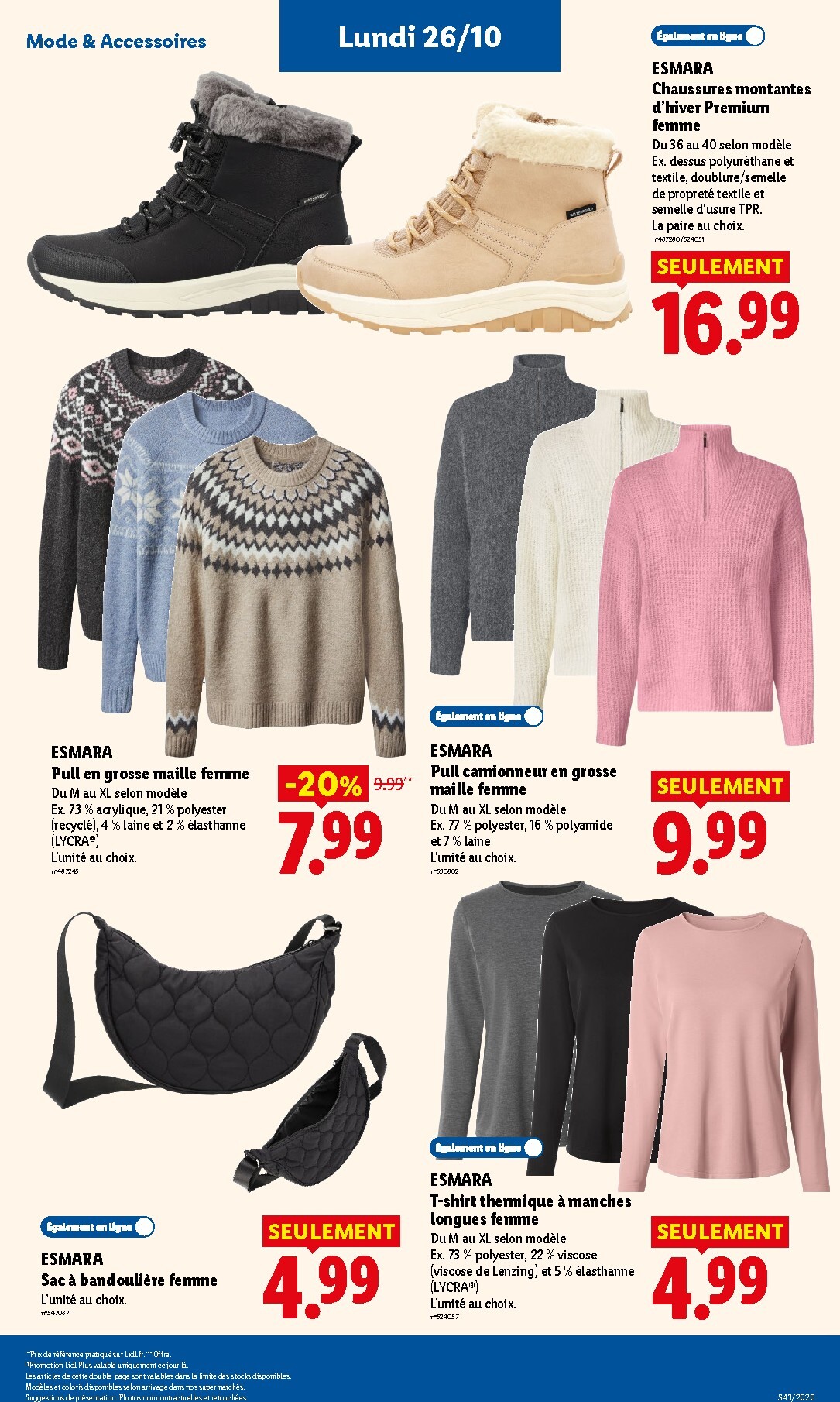 lidl - Prospectus Lidl valide du de jeudi 22/10/2026 au du mercredi 28/10/2026 - page: 63