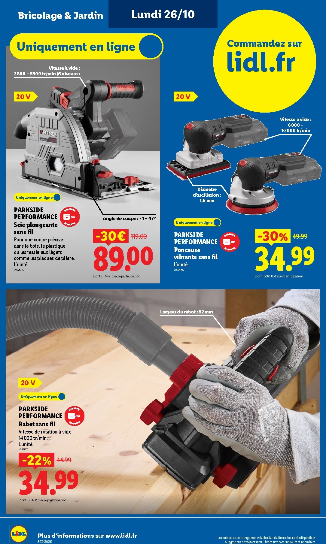 lidl - Prospectus Lidl valide du de jeudi 22/10/2026 au du mercredi 28/10/2026 - page: 8