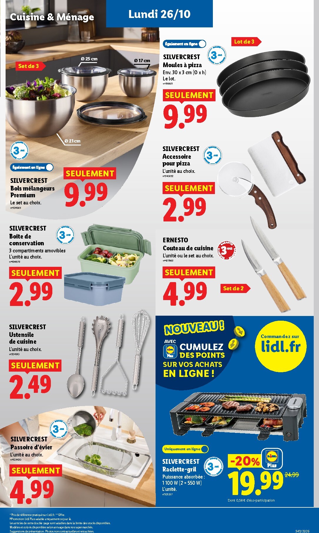 lidl - Prospectus Lidl valide du de jeudi 22/10/2026 au du mercredi 28/10/2026 - page: 59