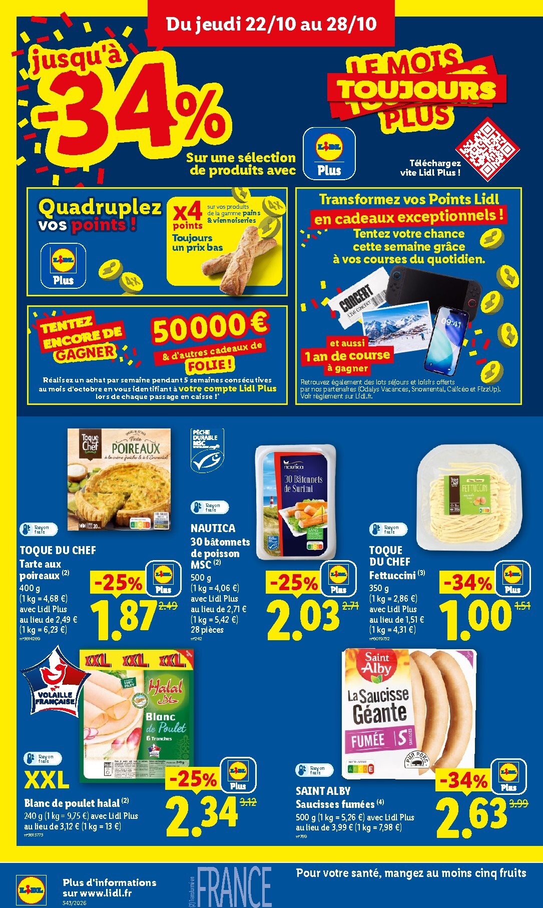 lidl - Prospectus Lidl valide du de jeudi 22/10/2026 au du mercredi 28/10/2026 - page: 16