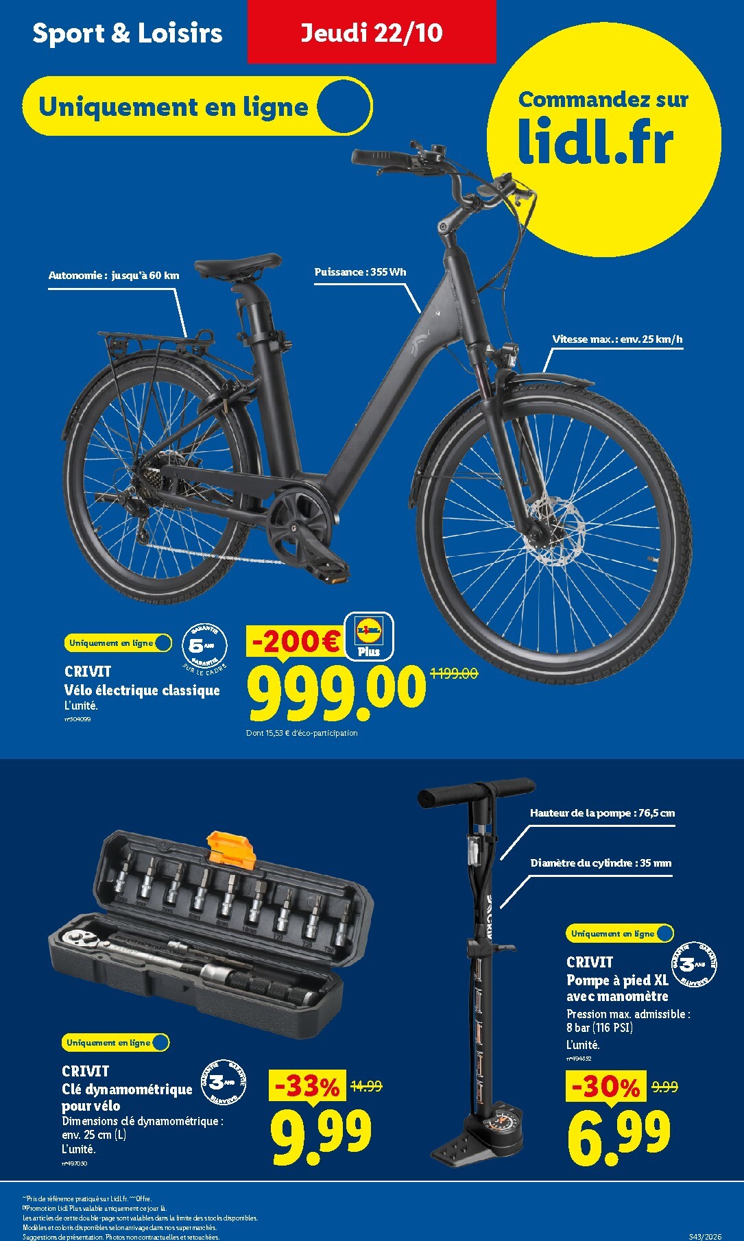 lidl - Prospectus Lidl valide du de jeudi 22/10/2026 au du mercredi 28/10/2026 - page: 40