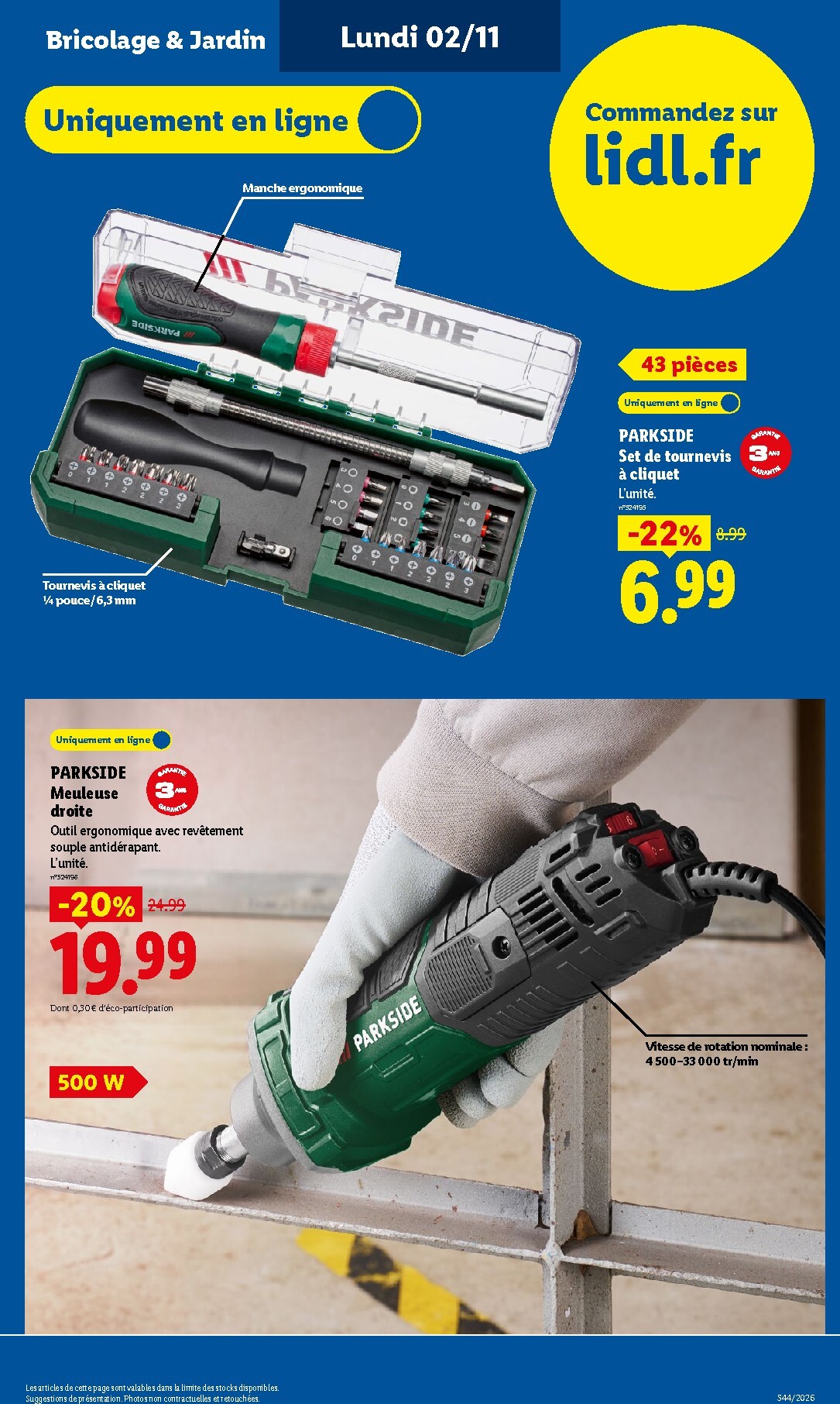 lidl - Flyer Lidl pour la semaine prochaine du de jeudi 29/10/2026 au du mercredi 04/11/2026 - page: 9
