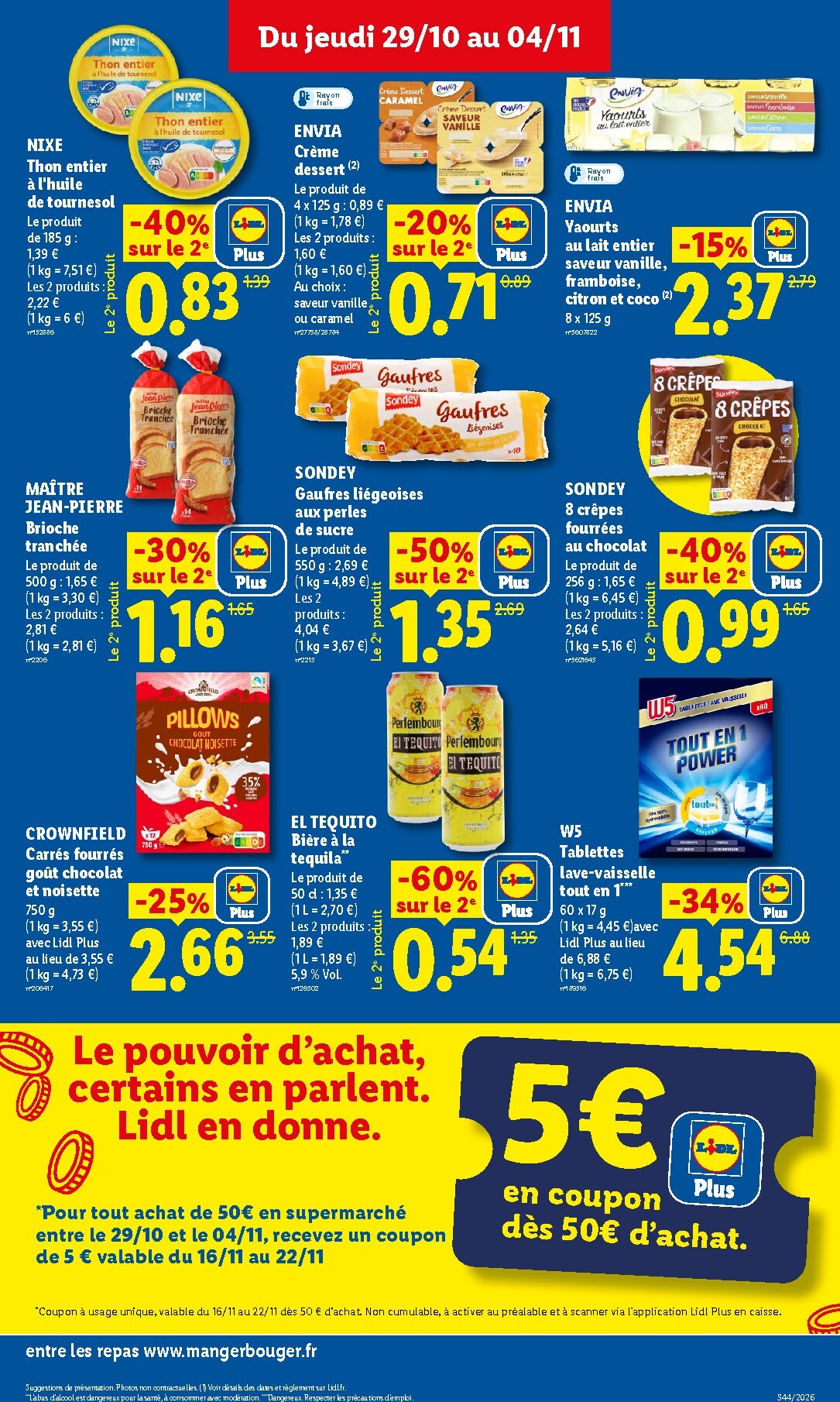 lidl - Flyer Lidl pour la semaine prochaine du de jeudi 29/10/2026 au du mercredi 04/11/2026 - page: 17