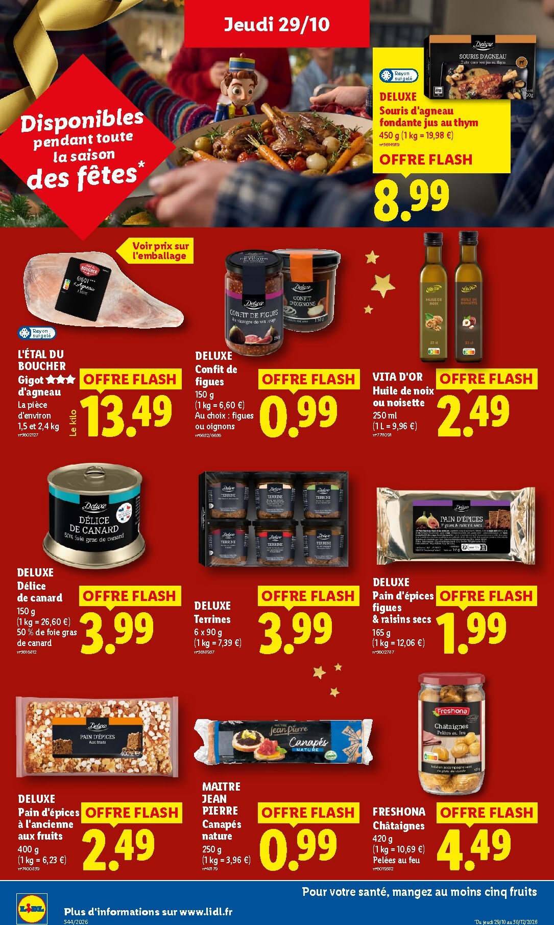 lidl - Flyer Lidl pour la semaine prochaine du de jeudi 29/10/2026 au du mercredi 04/11/2026 - page: 24