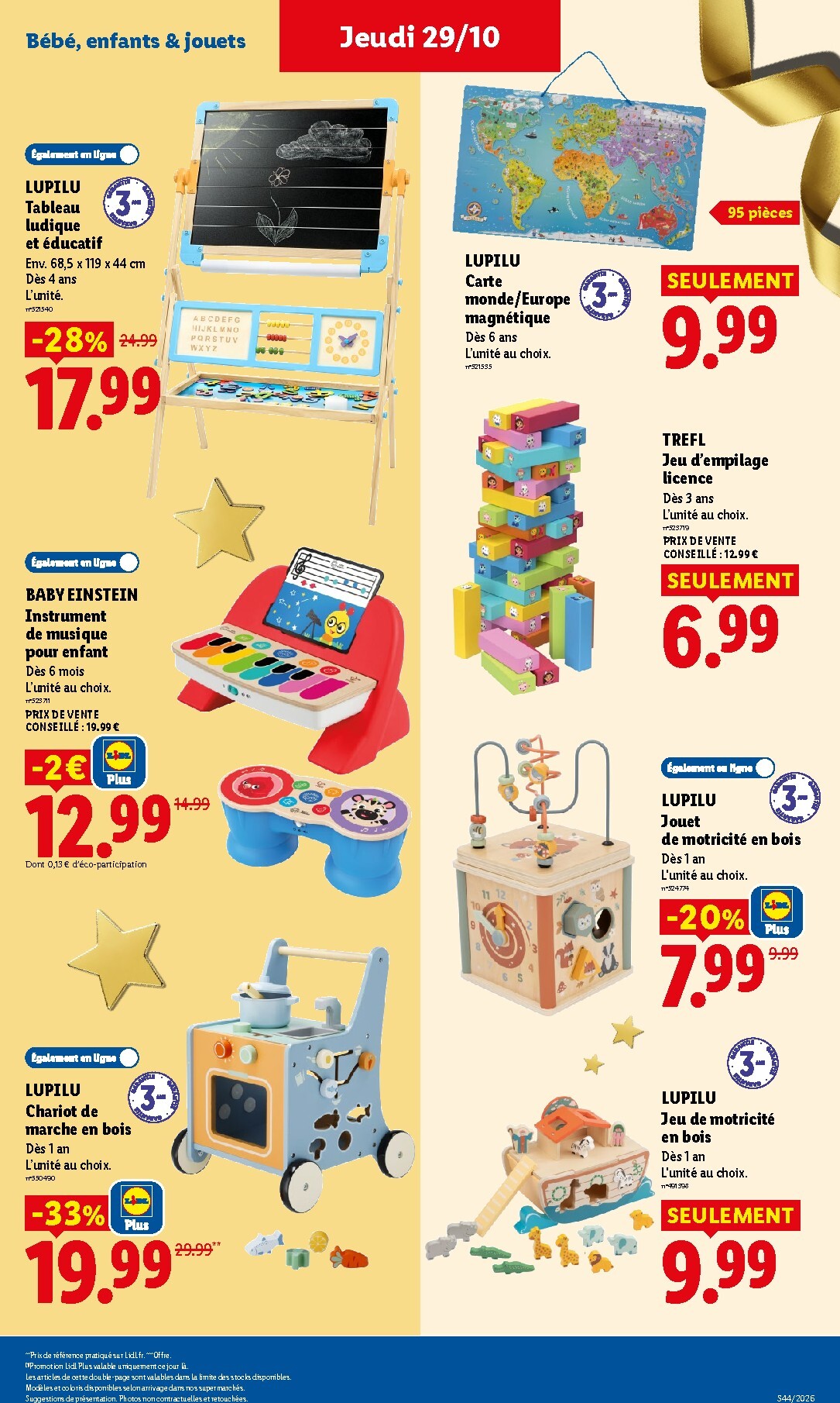 lidl - Flyer Lidl pour la semaine prochaine du de jeudi 29/10/2026 au du mercredi 04/11/2026 - page: 45