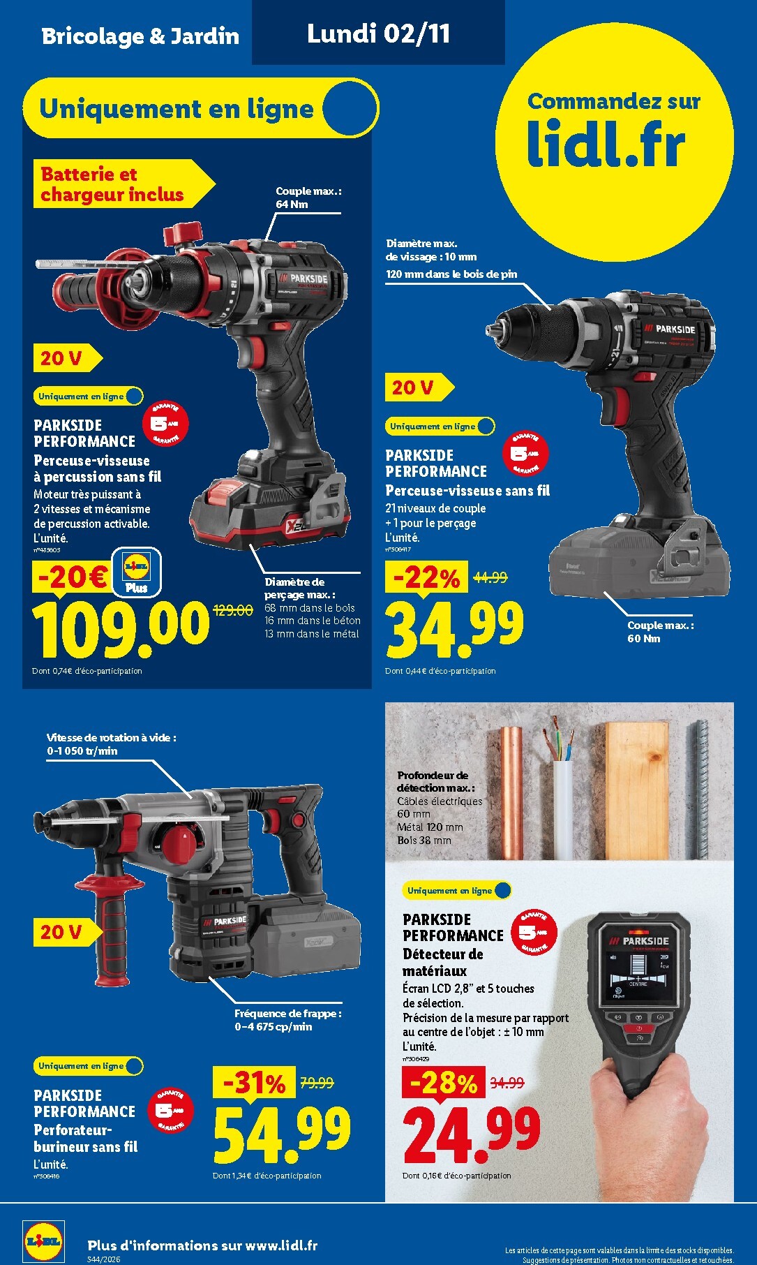 lidl - Flyer Lidl pour la semaine prochaine du de jeudi 29/10/2026 au du mercredi 04/11/2026 - page: 8