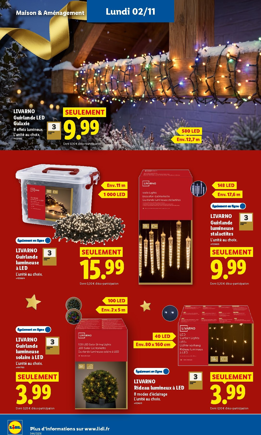 lidl - Flyer Lidl pour la semaine prochaine du de jeudi 29/10/2026 au du mercredi 04/11/2026 - page: 56