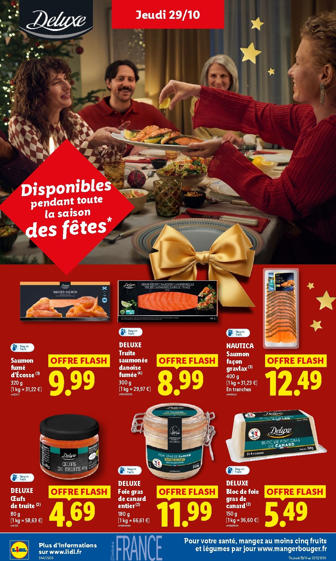 lidl - Flyer Lidl pour la semaine prochaine du de jeudi 29/10/2026 au du mercredi 04/11/2026 - page: 22