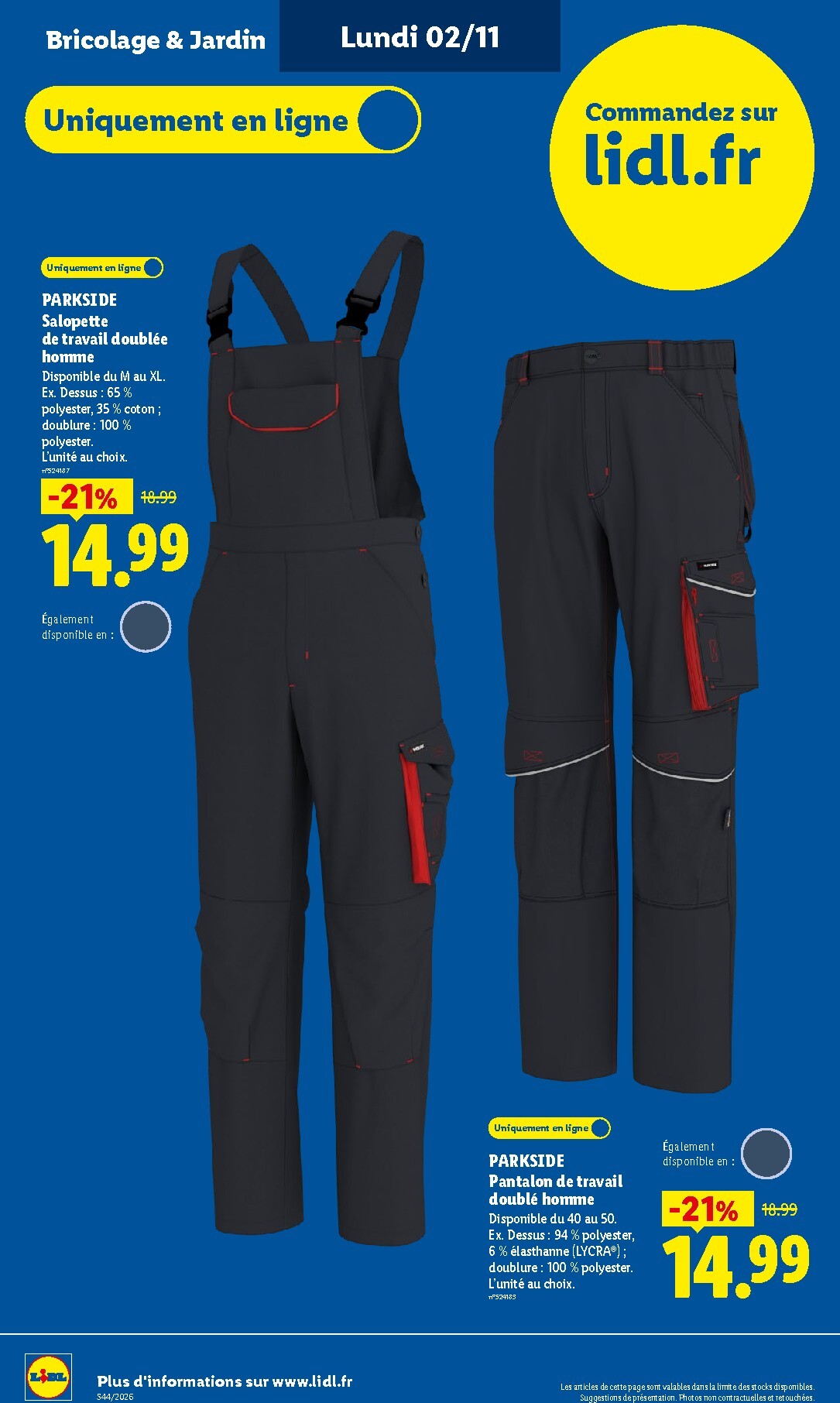 lidl - Flyer Lidl pour la semaine prochaine du de jeudi 29/10/2026 au du mercredi 04/11/2026 - page: 48