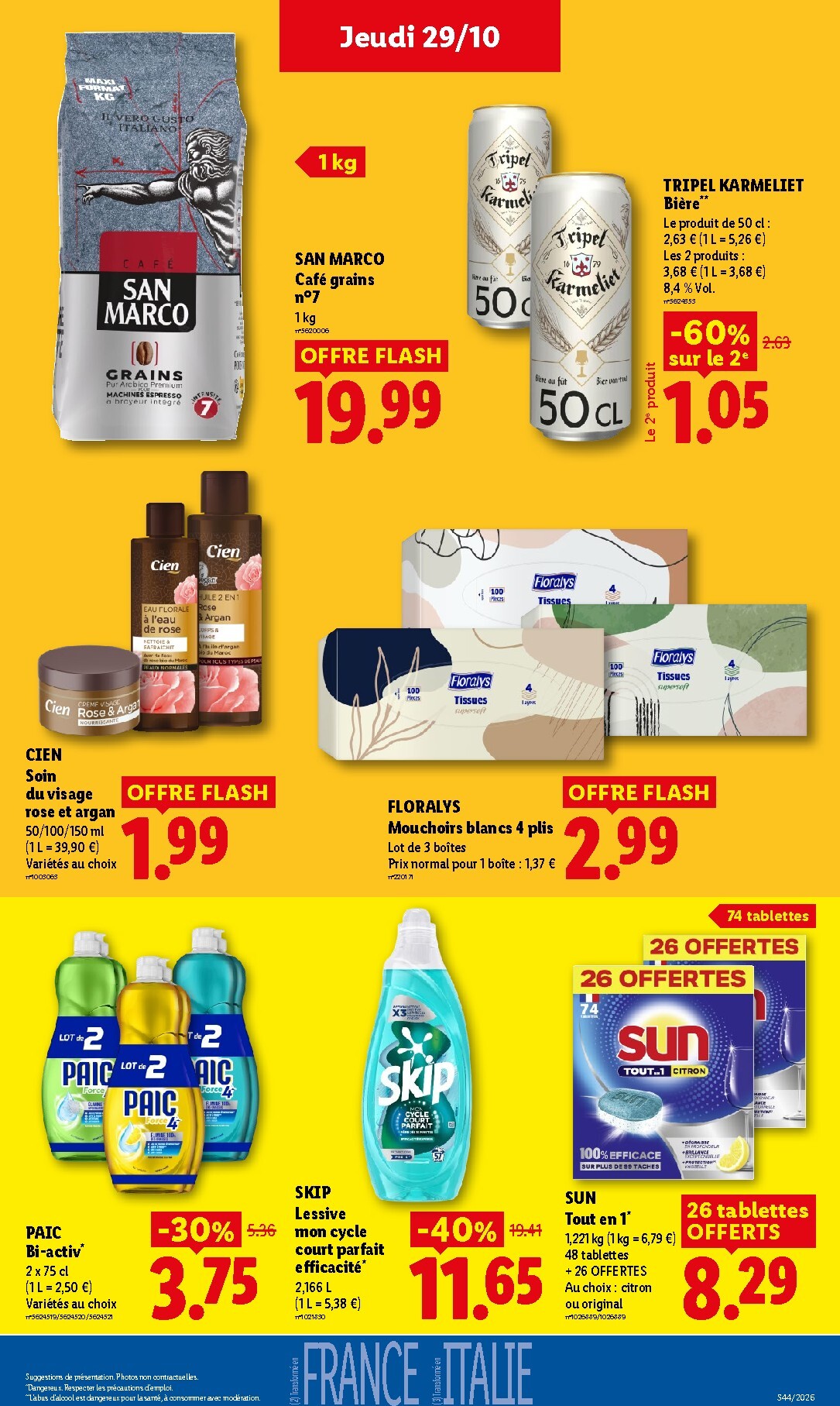 lidl - Flyer Lidl pour la semaine prochaine du de jeudi 29/10/2026 au du mercredi 04/11/2026 - page: 21