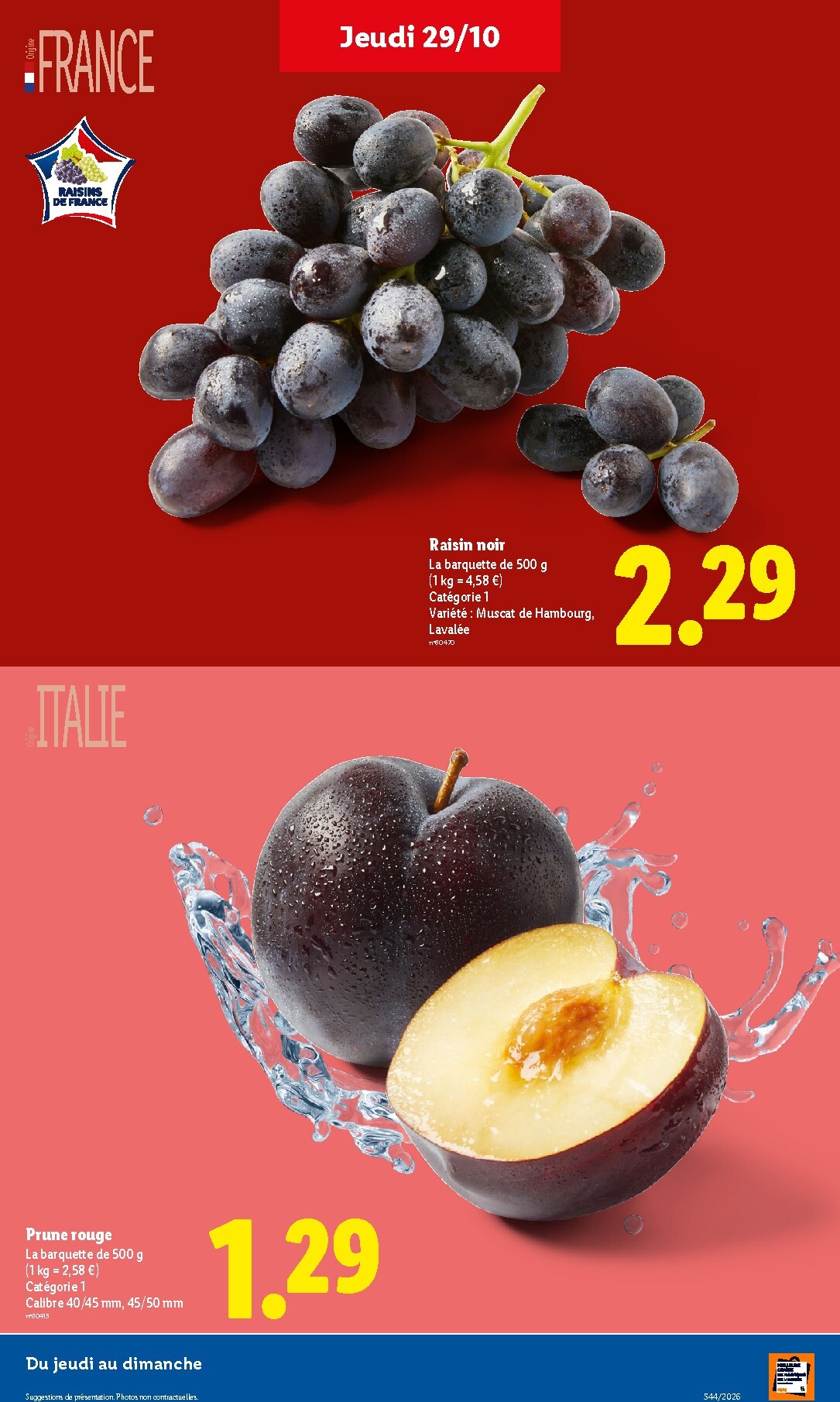 lidl - Flyer Lidl pour la semaine prochaine du de jeudi 29/10/2026 au du mercredi 04/11/2026 - page: 5