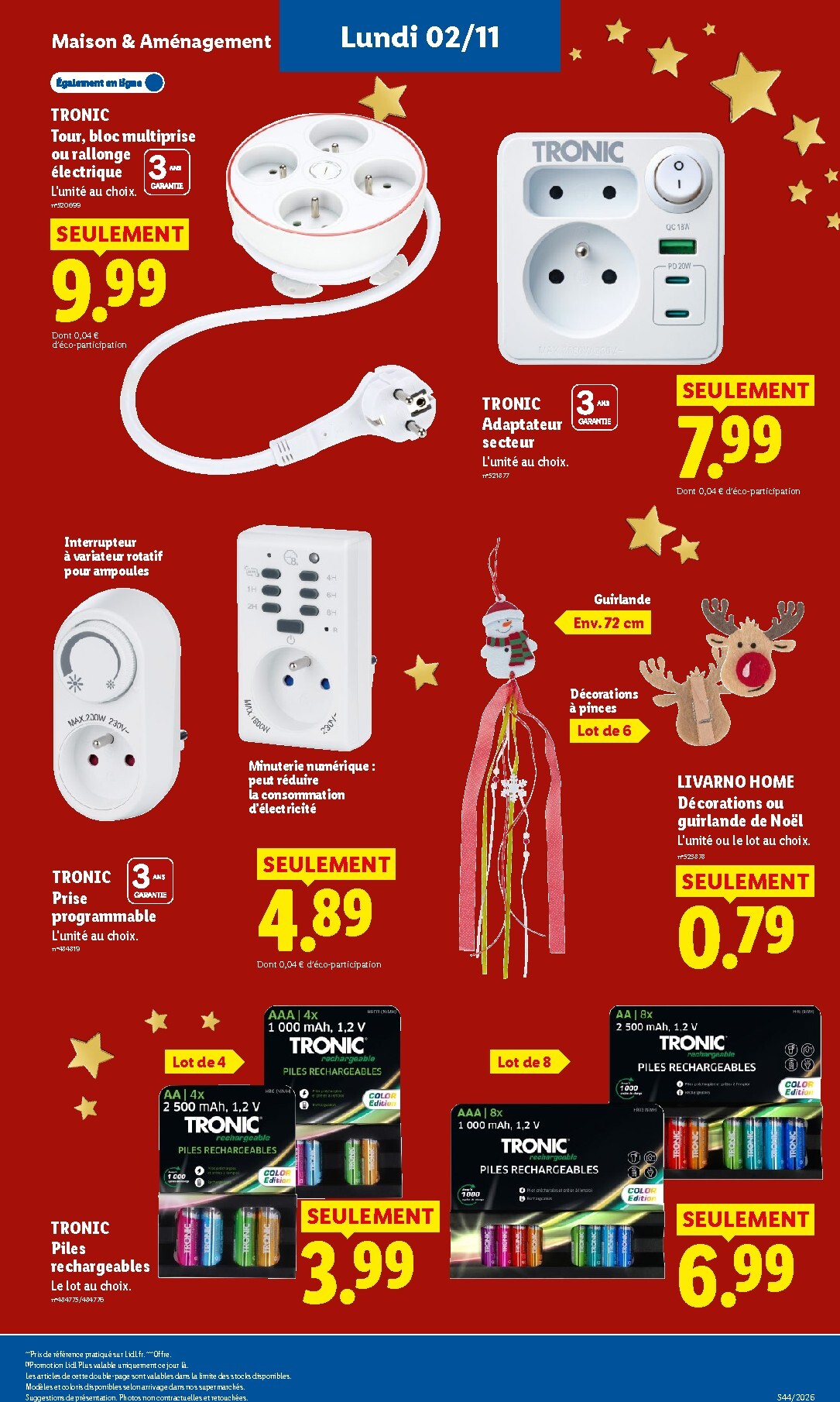 lidl - Flyer Lidl pour la semaine prochaine du de jeudi 29/10/2026 au du mercredi 04/11/2026 - page: 59