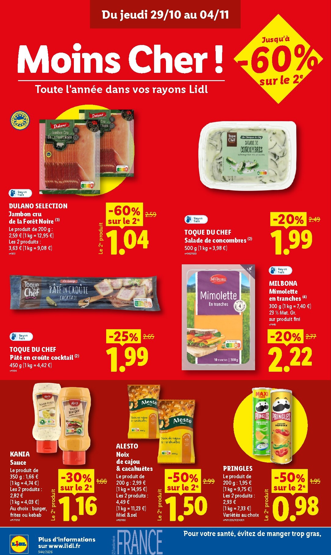 lidl - Flyer Lidl pour la semaine prochaine du de jeudi 29/10/2026 au du mercredi 04/11/2026 - page: 18