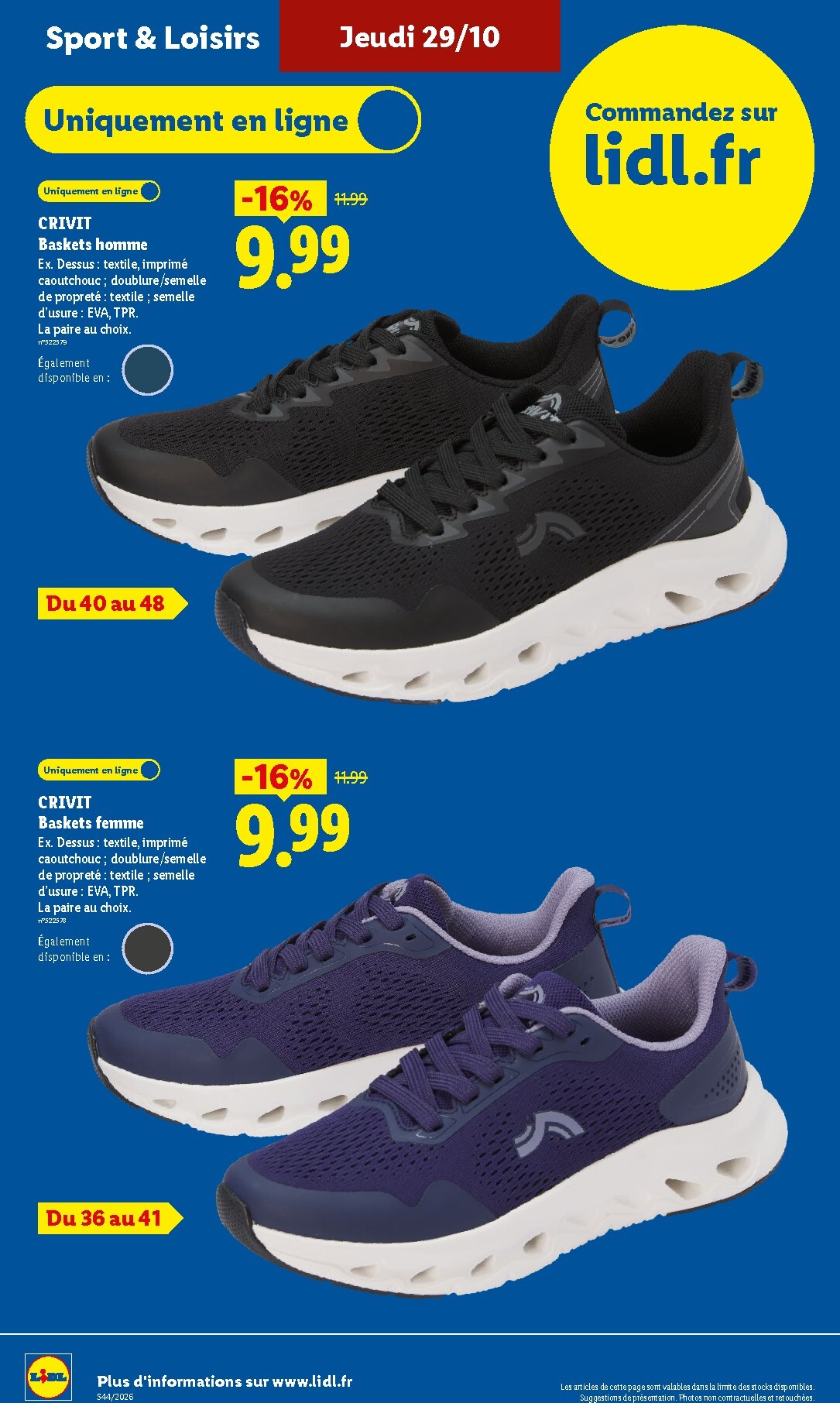 lidl - Flyer Lidl pour la semaine prochaine du de jeudi 29/10/2026 au du mercredi 04/11/2026 - page: 38