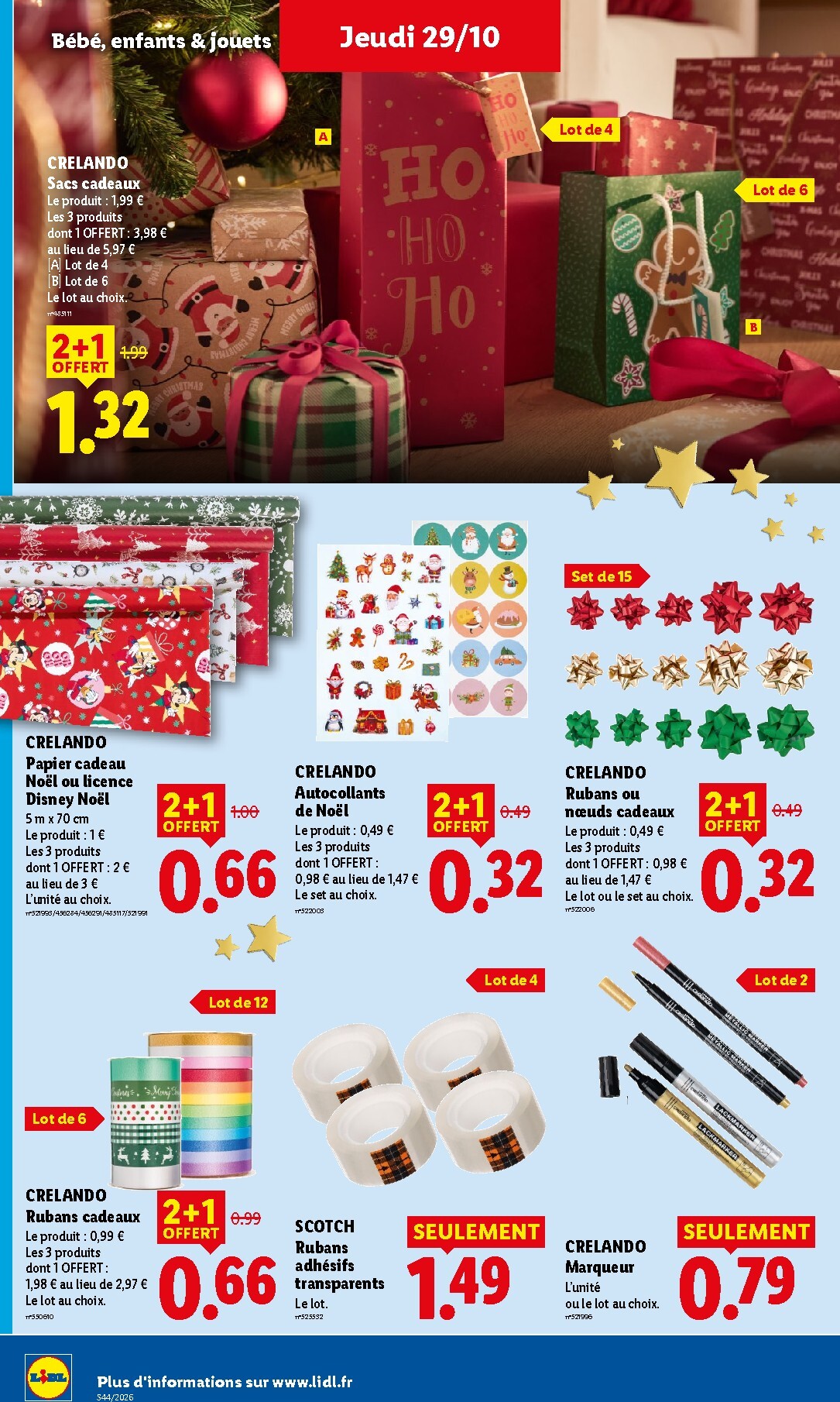 lidl - Flyer Lidl pour la semaine prochaine du de jeudi 29/10/2026 au du mercredi 04/11/2026 - page: 46