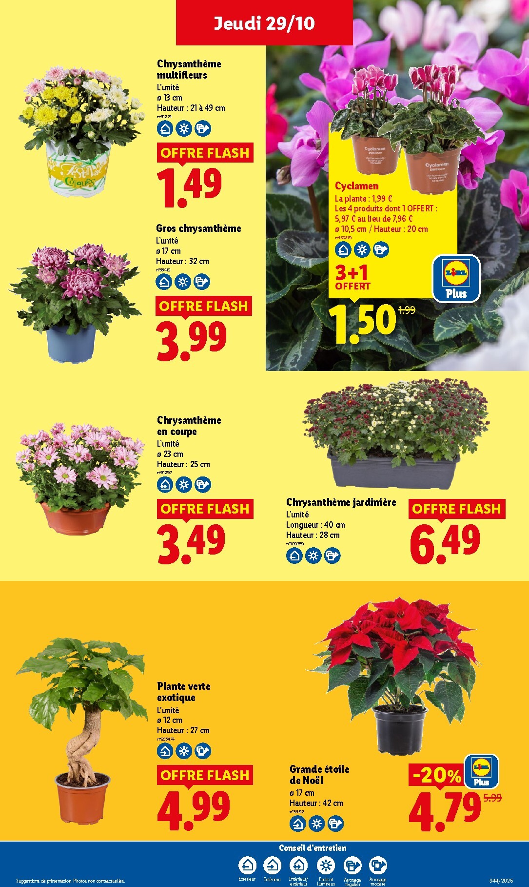 lidl - Flyer Lidl pour la semaine prochaine du de jeudi 29/10/2026 au du mercredi 04/11/2026 - page: 33