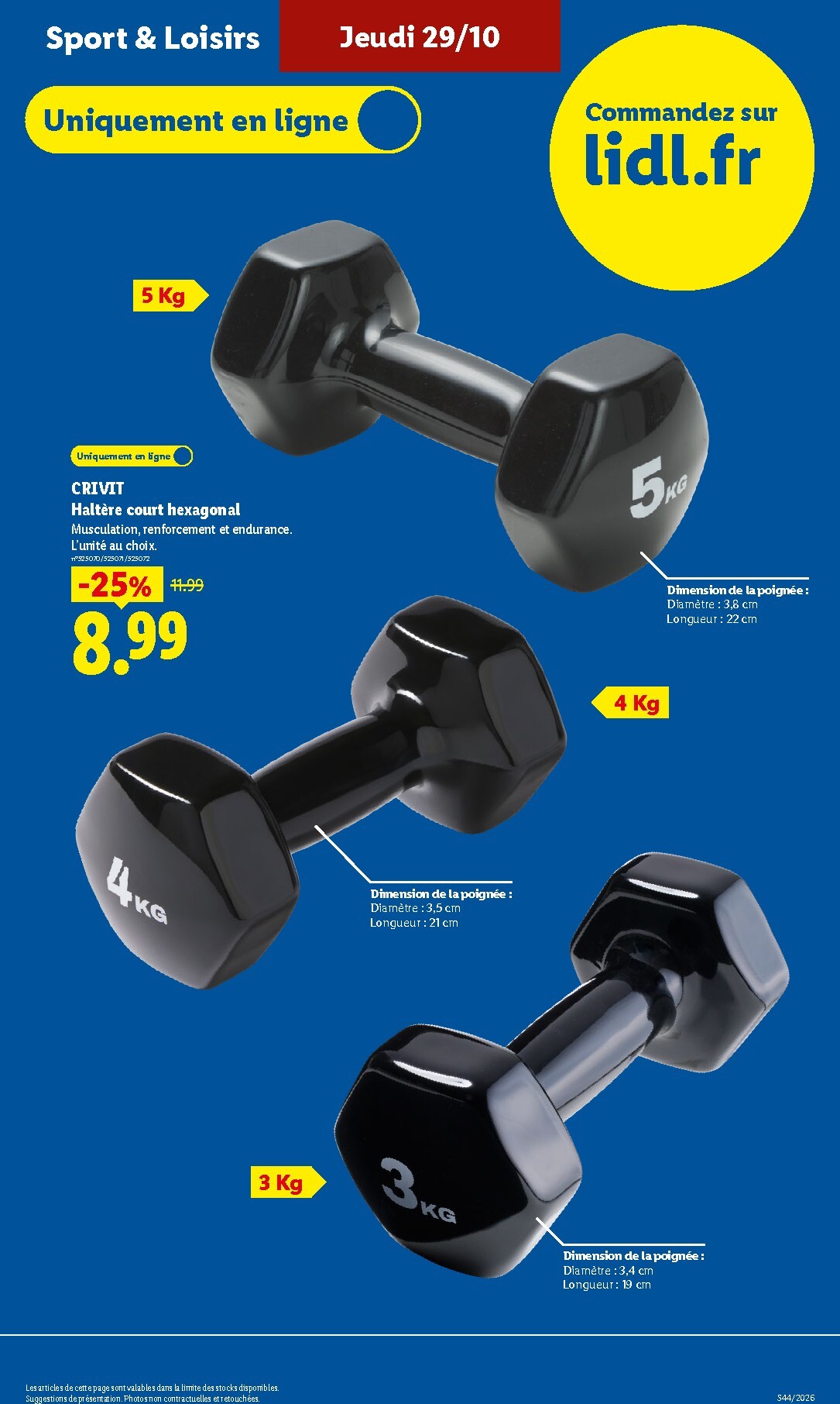 lidl - Flyer Lidl pour la semaine prochaine du de jeudi 29/10/2026 au du mercredi 04/11/2026 - page: 35