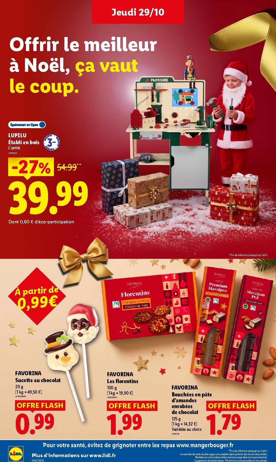 lidl - Flyer Lidl pour la semaine prochaine du de jeudi 29/10/2026 au du mercredi 04/11/2026 - page: 61