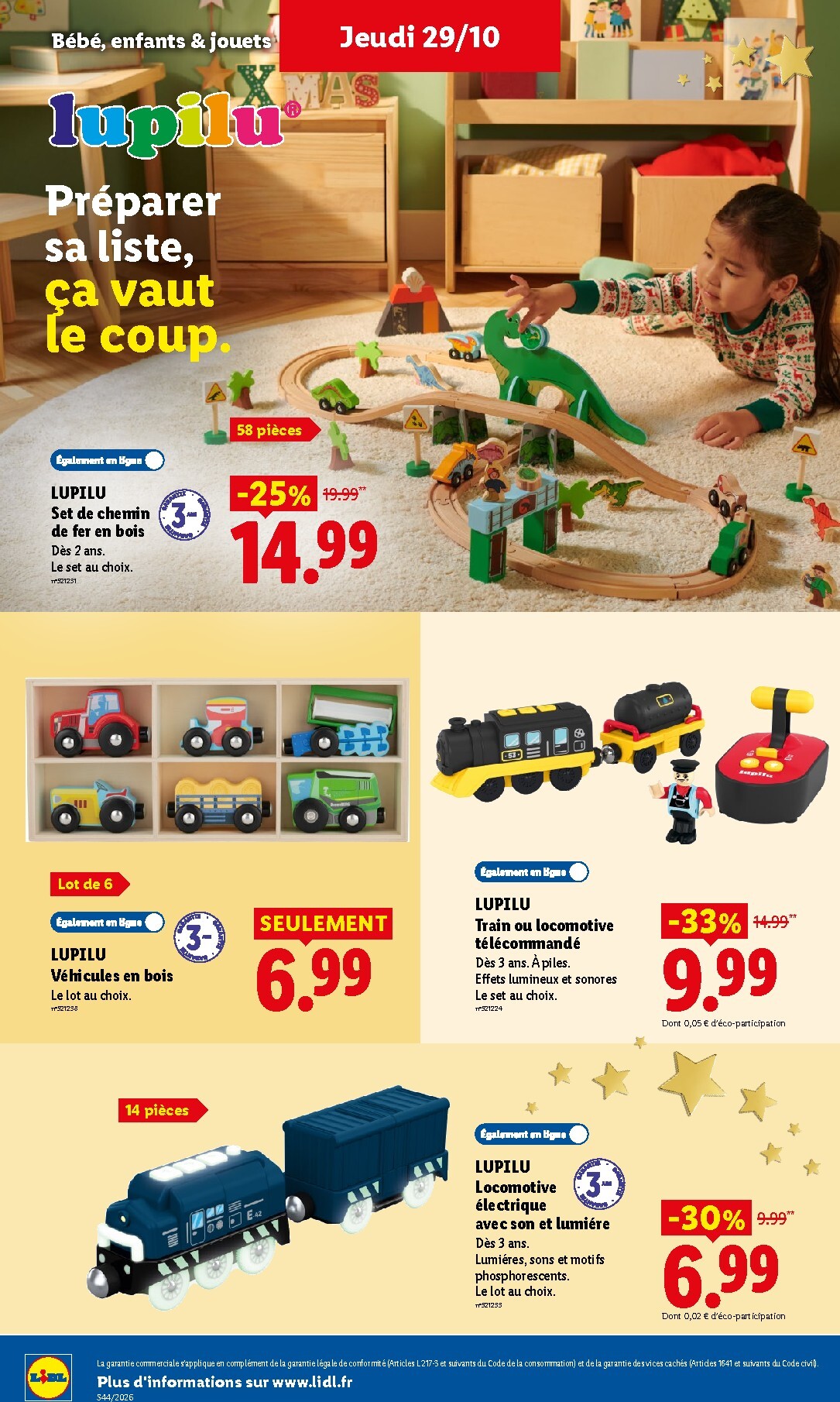 lidl - Flyer Lidl pour la semaine prochaine du de jeudi 29/10/2026 au du mercredi 04/11/2026 - page: 40