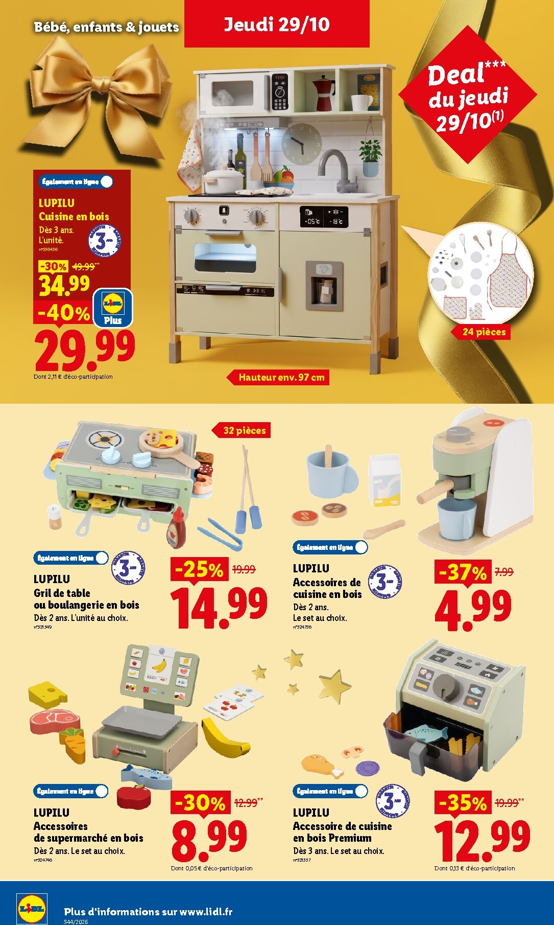 lidl - Flyer Lidl pour la semaine prochaine du de jeudi 29/10/2026 au du mercredi 04/11/2026 - page: 42