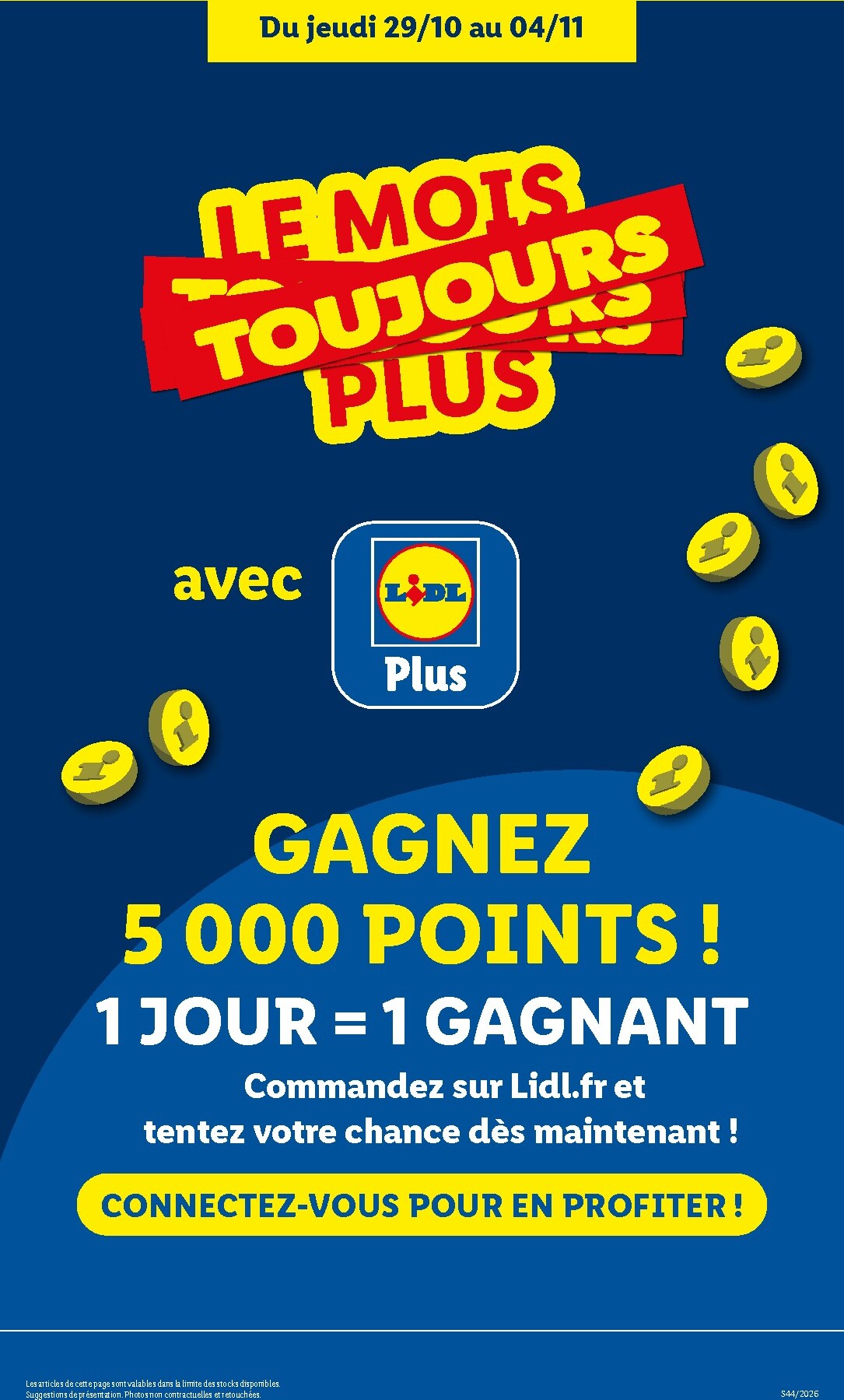 lidl - Flyer Lidl pour la semaine prochaine du de jeudi 29/10/2026 au du mercredi 04/11/2026 - page: 39