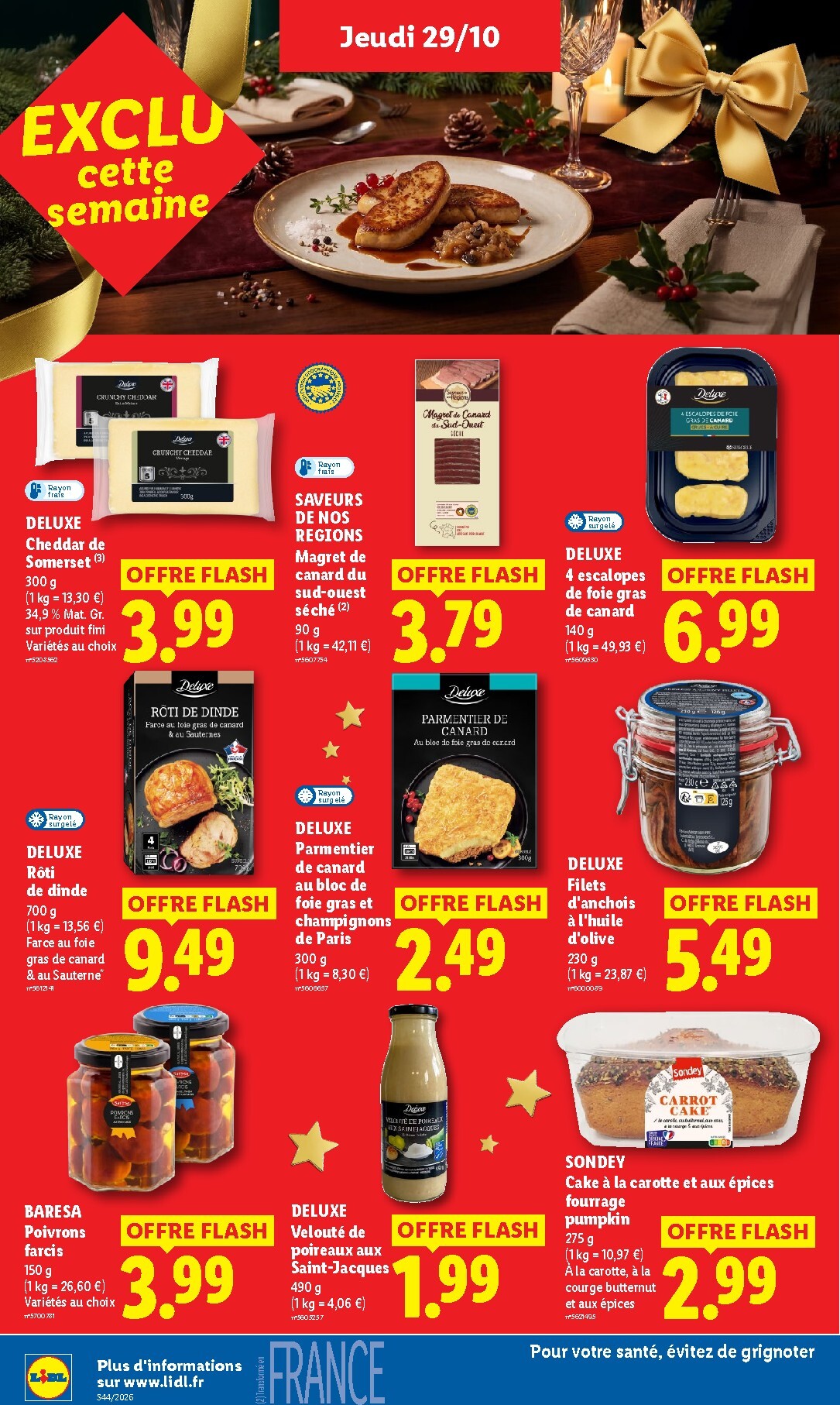 lidl - Flyer Lidl pour la semaine prochaine du de jeudi 29/10/2026 au du mercredi 04/11/2026 - page: 26