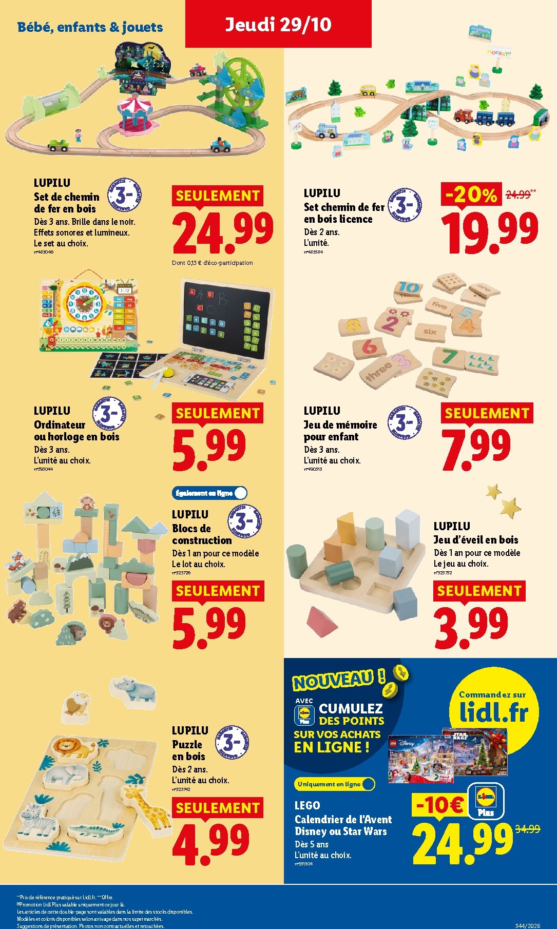 lidl - Flyer Lidl pour la semaine prochaine du de jeudi 29/10/2026 au du mercredi 04/11/2026 - page: 43