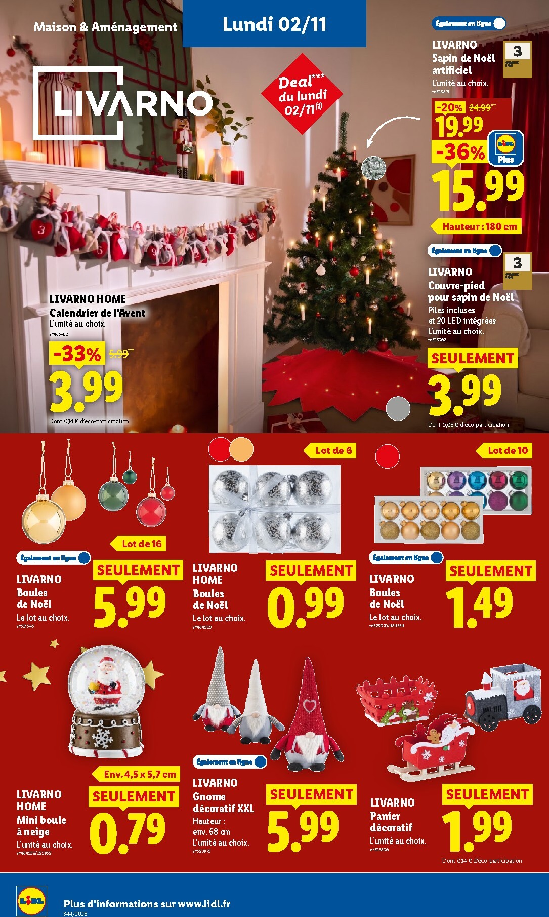 lidl - Flyer Lidl pour la semaine prochaine du de jeudi 29/10/2026 au du mercredi 04/11/2026 - page: 54
