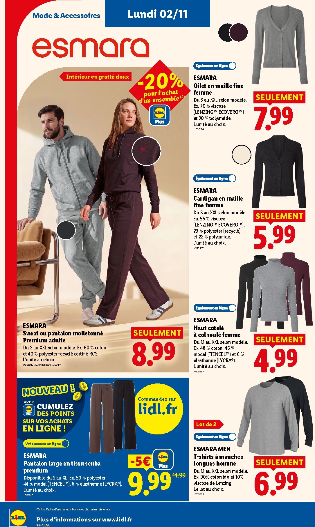 lidl - Flyer Lidl pour la semaine prochaine du de jeudi 29/10/2026 au du mercredi 04/11/2026 - page: 60