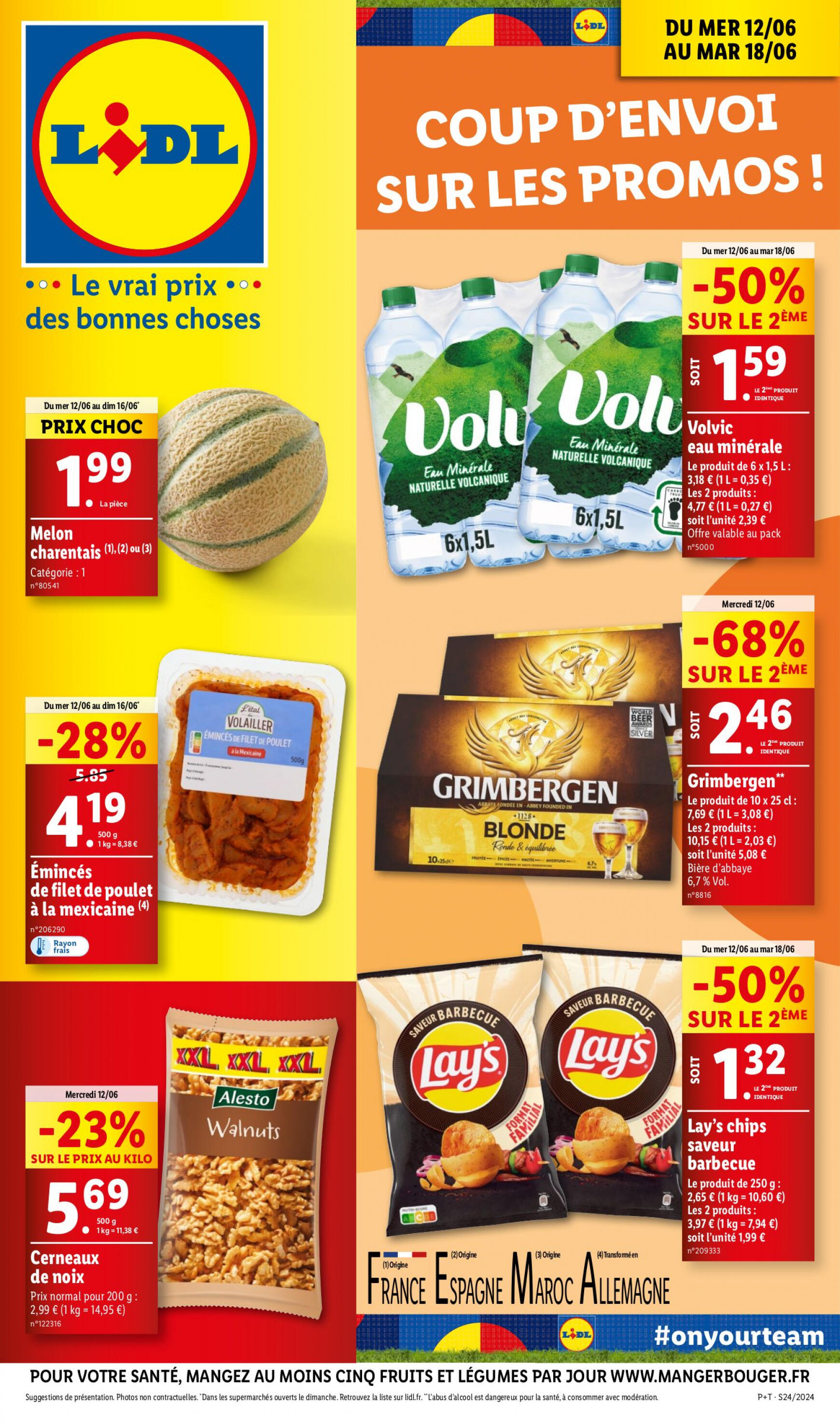 lidl - Prospectus Lidl actuel 12.06. - 18.06. - page: 1