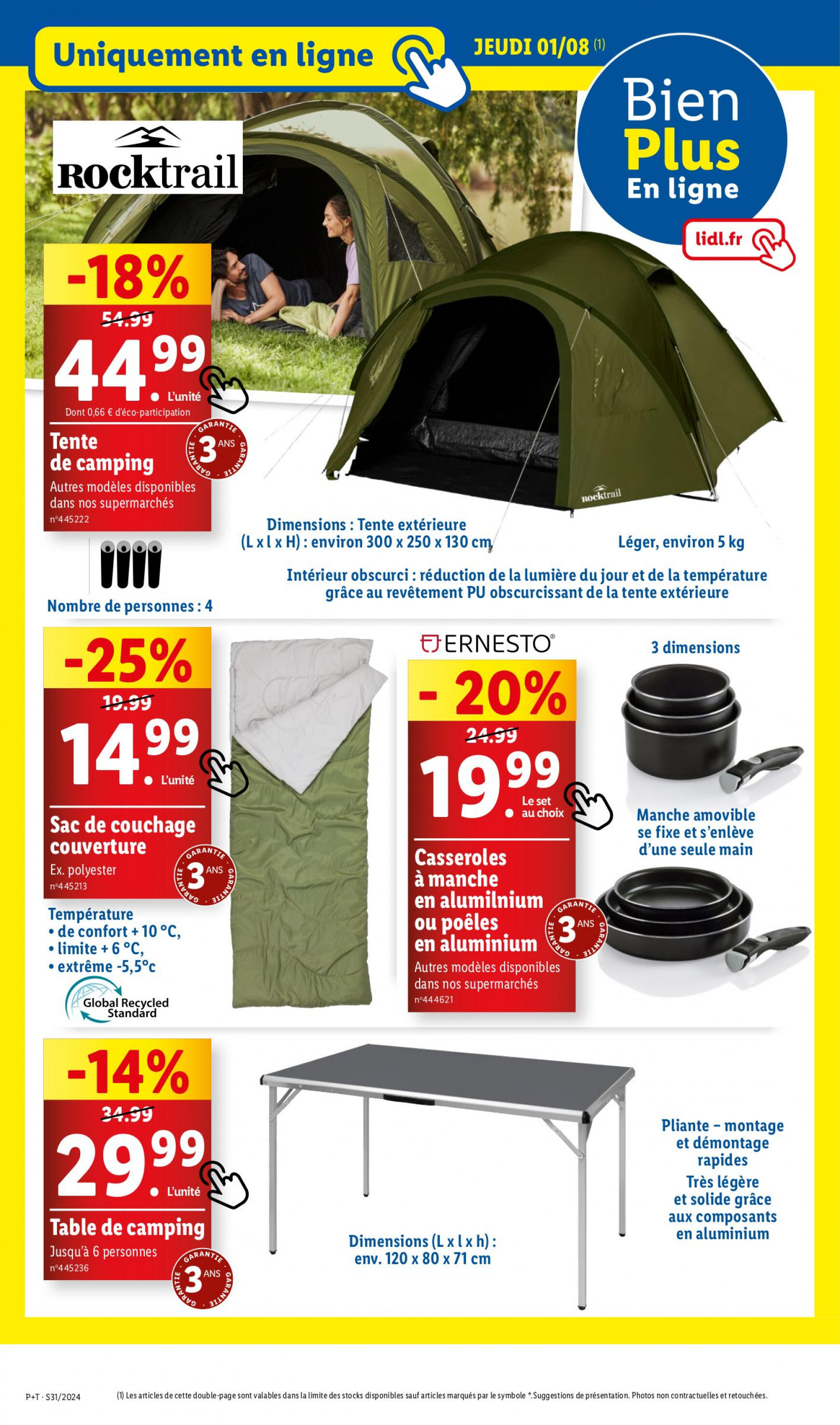 lidl - Prospectus Lidl actuel 31.07. - 06.08. - page: 54