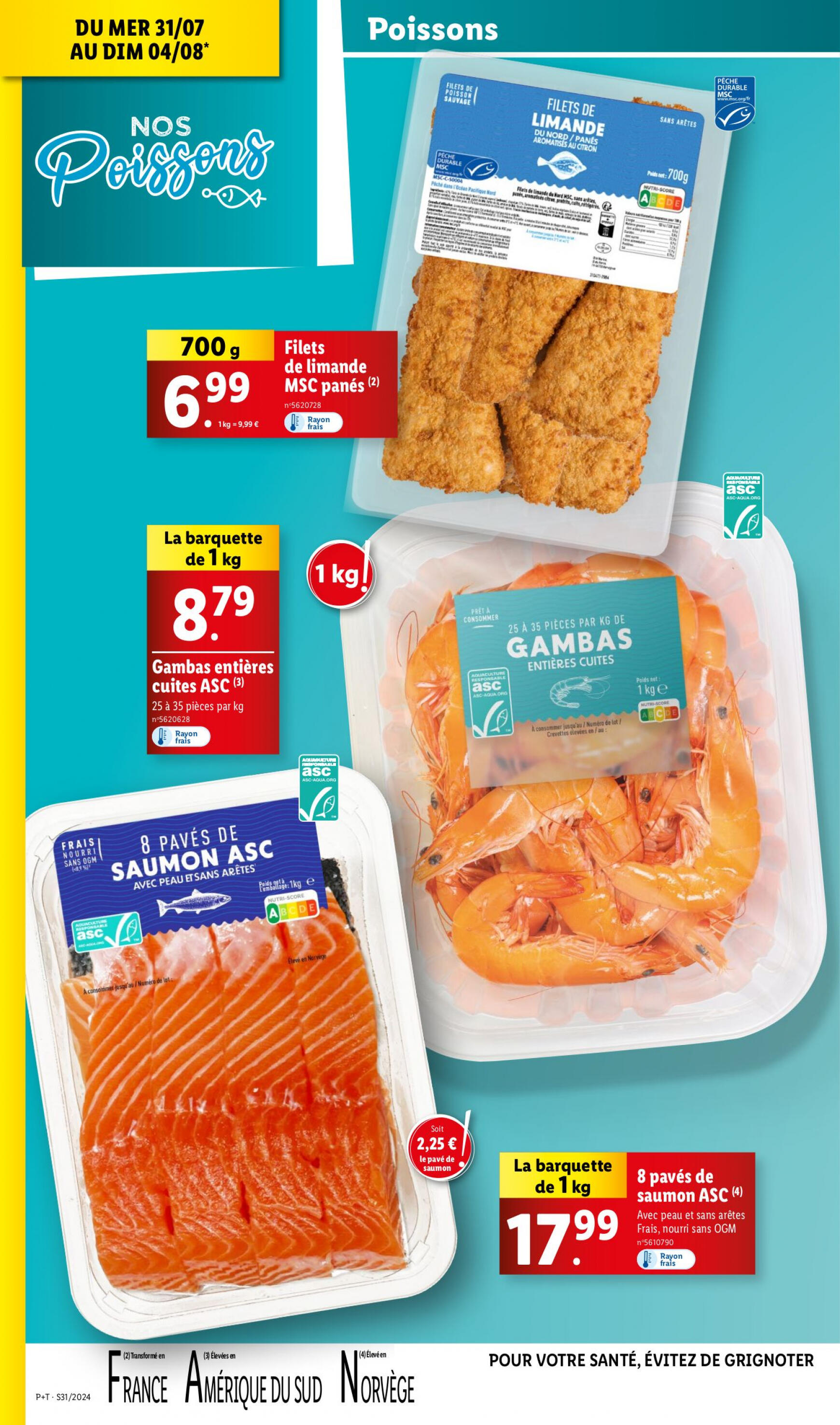 lidl - Prospectus Lidl actuel 31.07. - 06.08. - page: 6