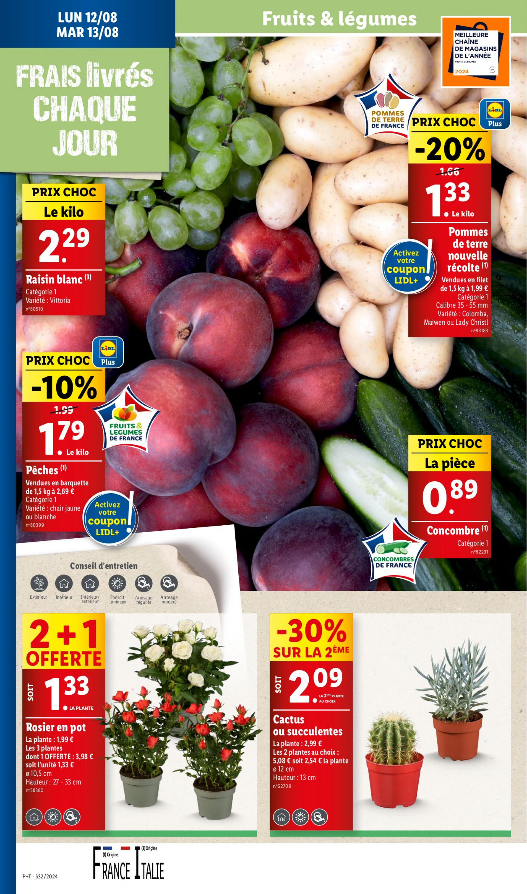 lidl - Prospectus Lidl actuel 07.08. - 13.08. - page: 24