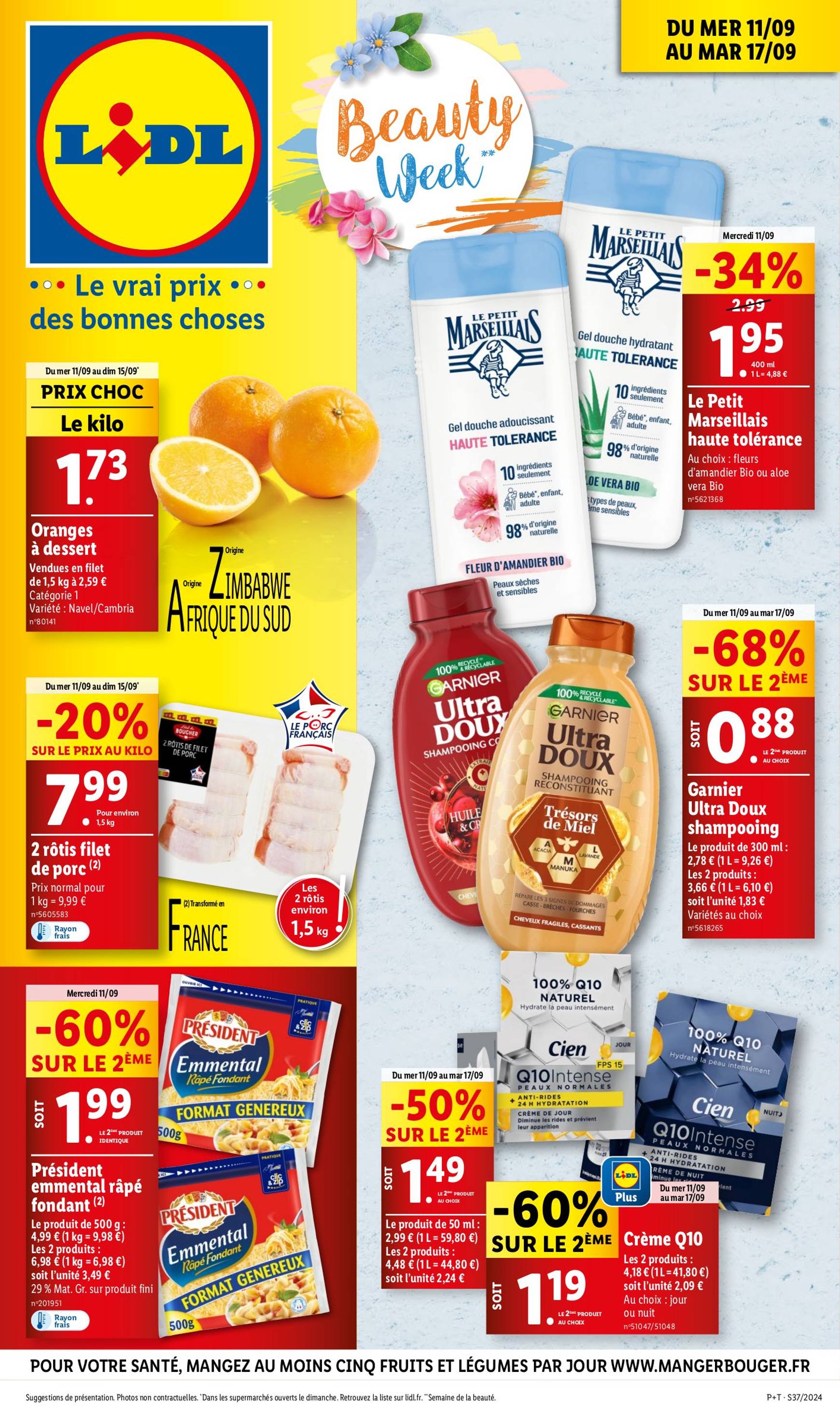 lidl - Catalogue Lidl valable dès 11.09. - 17.09.