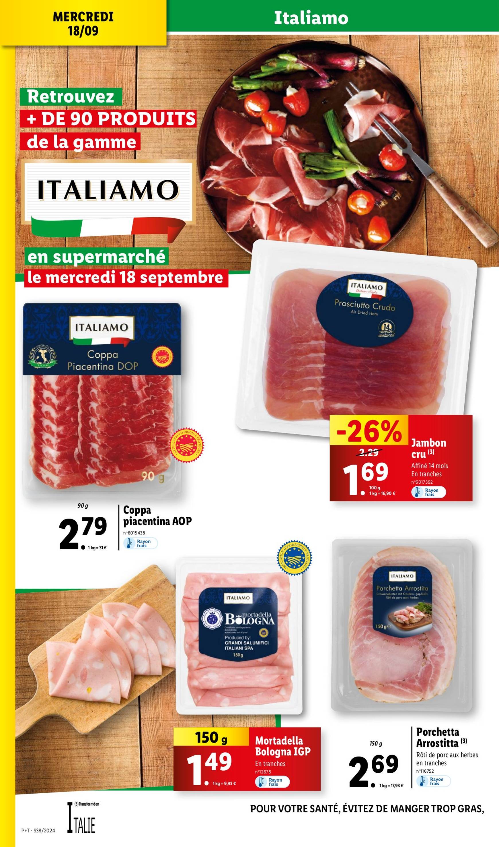 lidl - Catalogue Lidl valable dès 18.09. - 24.09. - page: 18