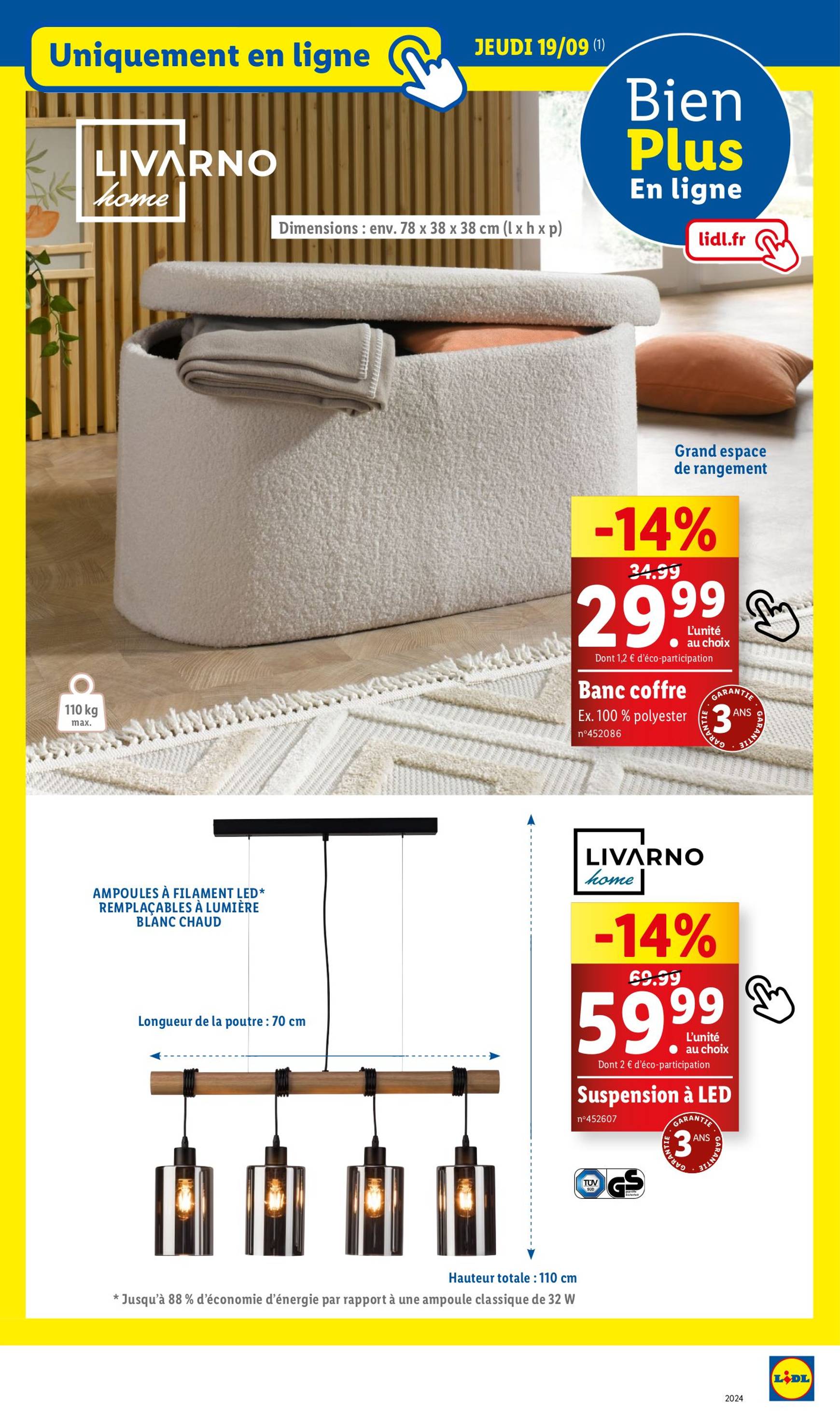 lidl - Catalogue Lidl valable dès 18.09. - 24.09. - page: 54