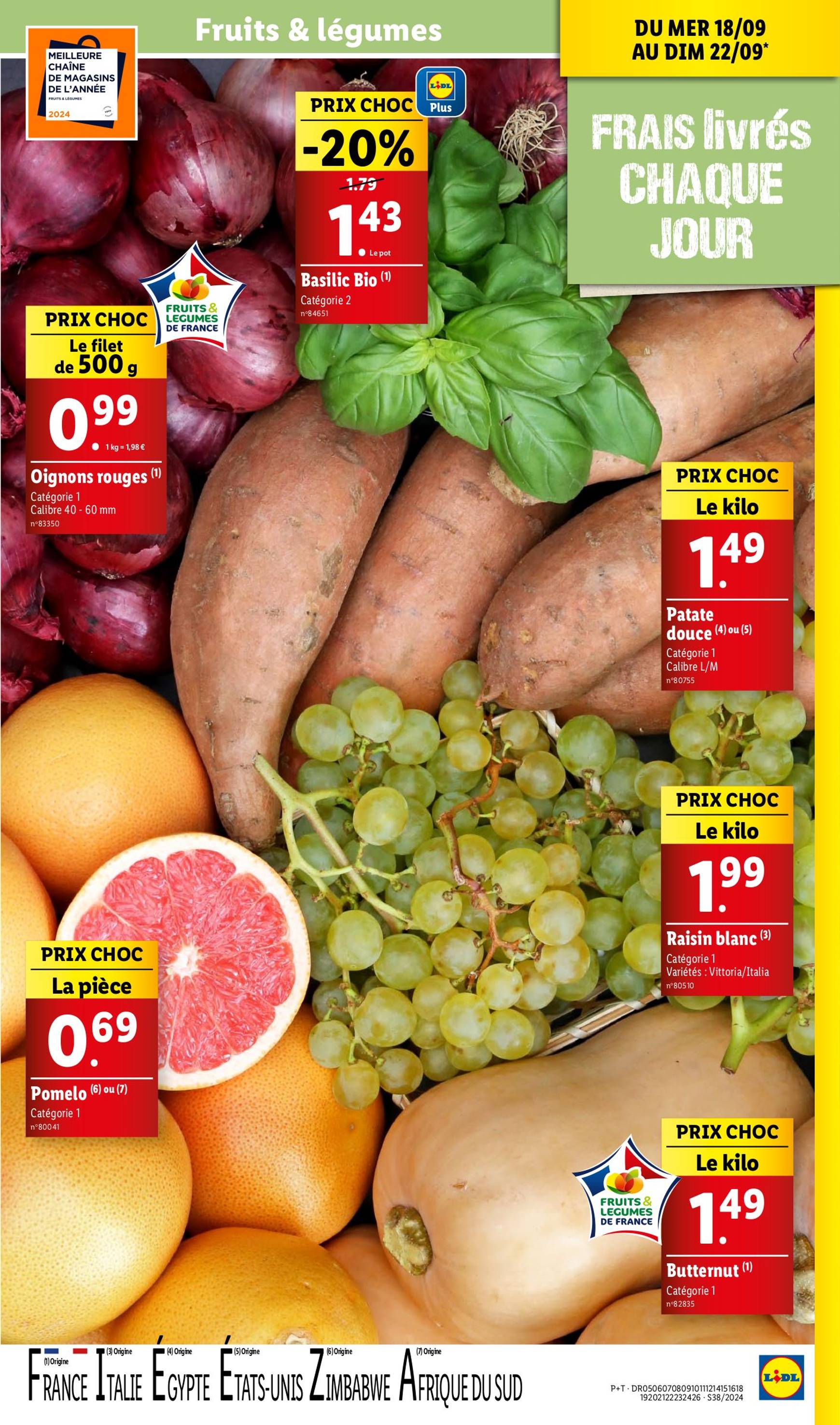 lidl - Catalogue Lidl valable dès 18.09. - 24.09. - page: 5