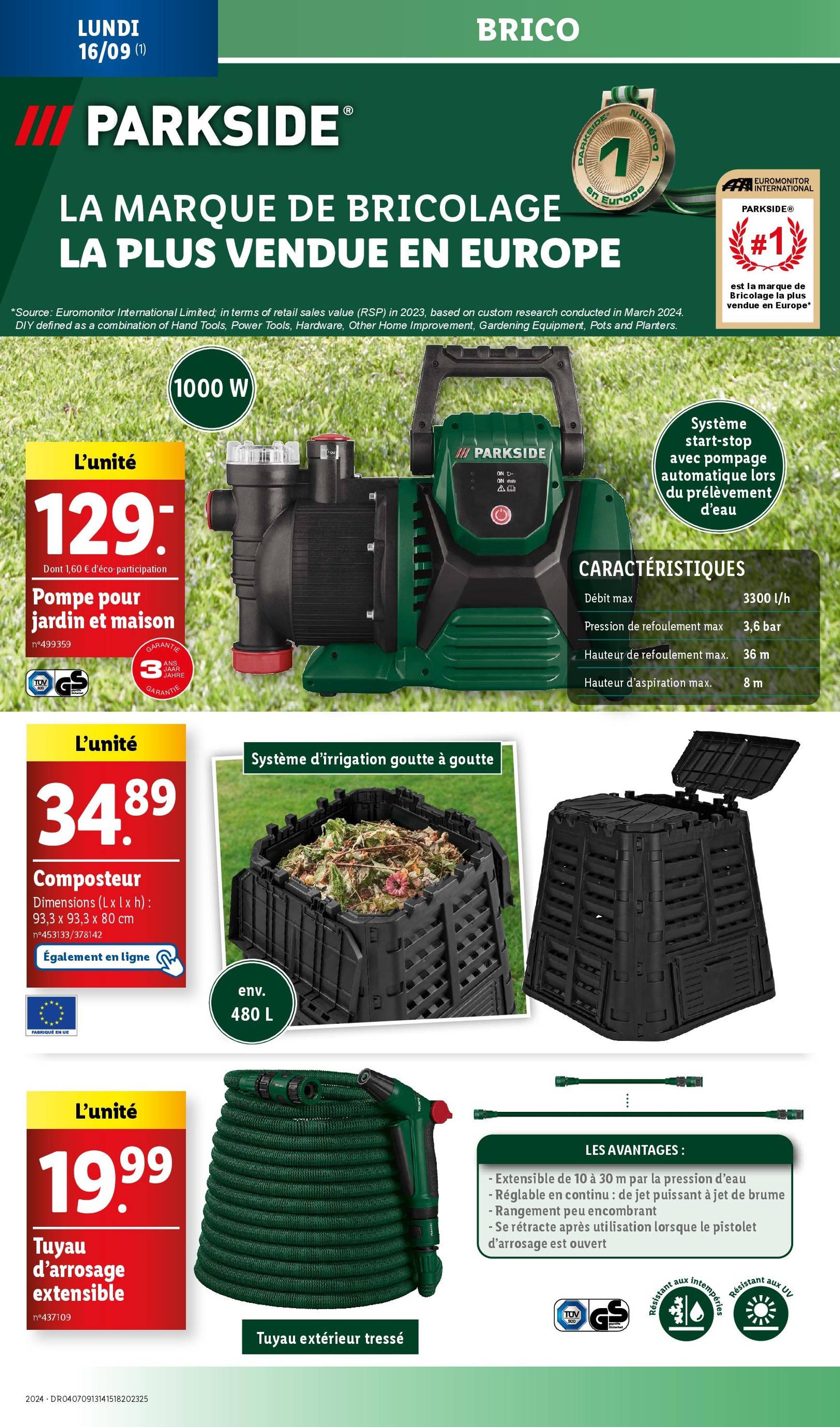 lidl - Catalogue Lidl valable dès 12.09. - 16.09. - page: 20