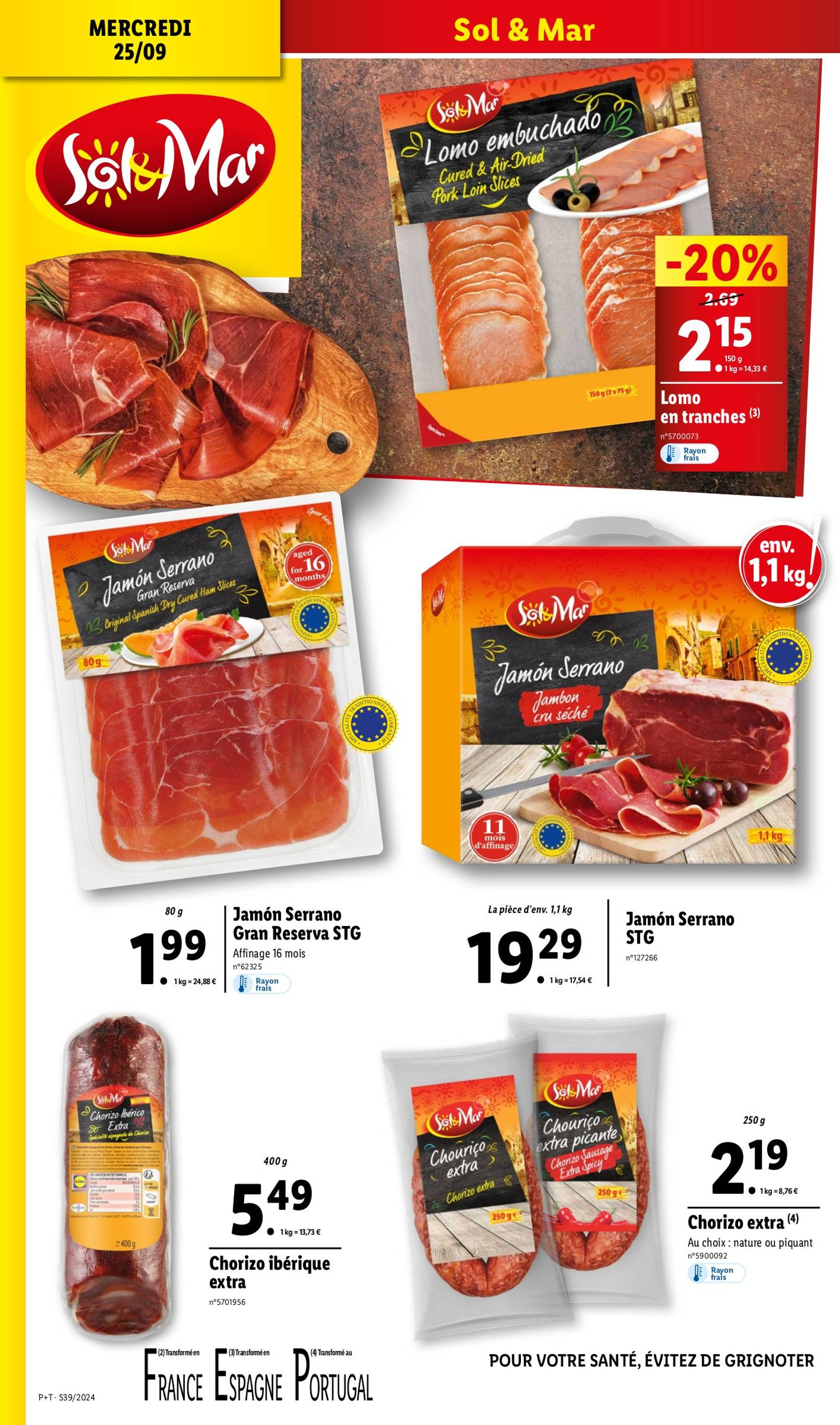 lidl - Catalogue Lidl valable dès 25.09. - 01.10. - page: 20