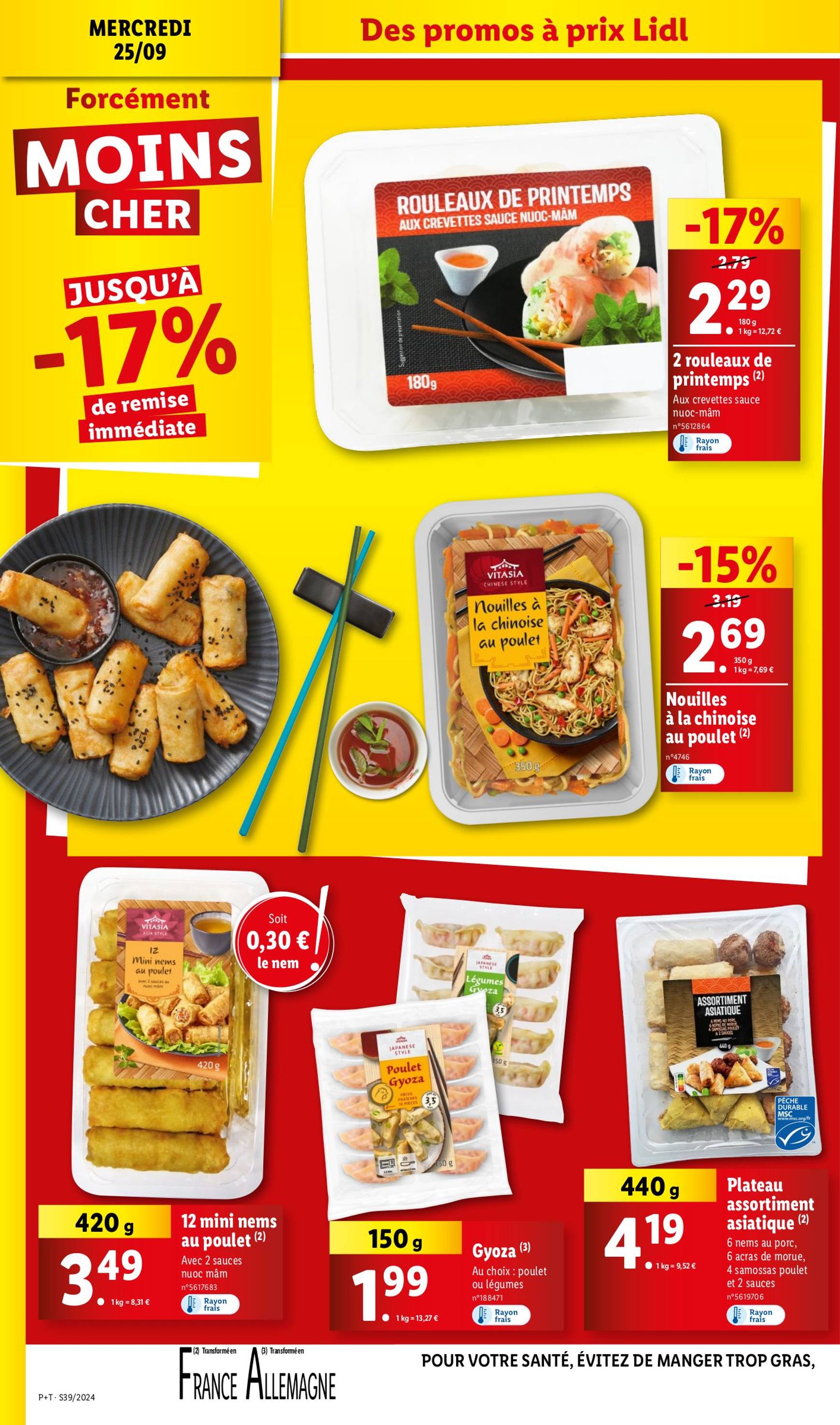 lidl - Catalogue Lidl valable dès 25.09. - 01.10. - page: 8