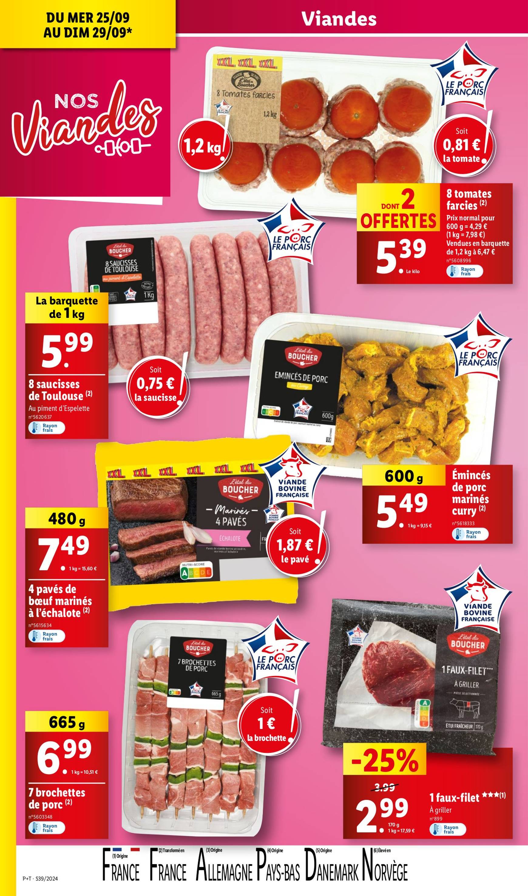 lidl - Catalogue Lidl valable dès 25.09. - 01.10. - page: 6