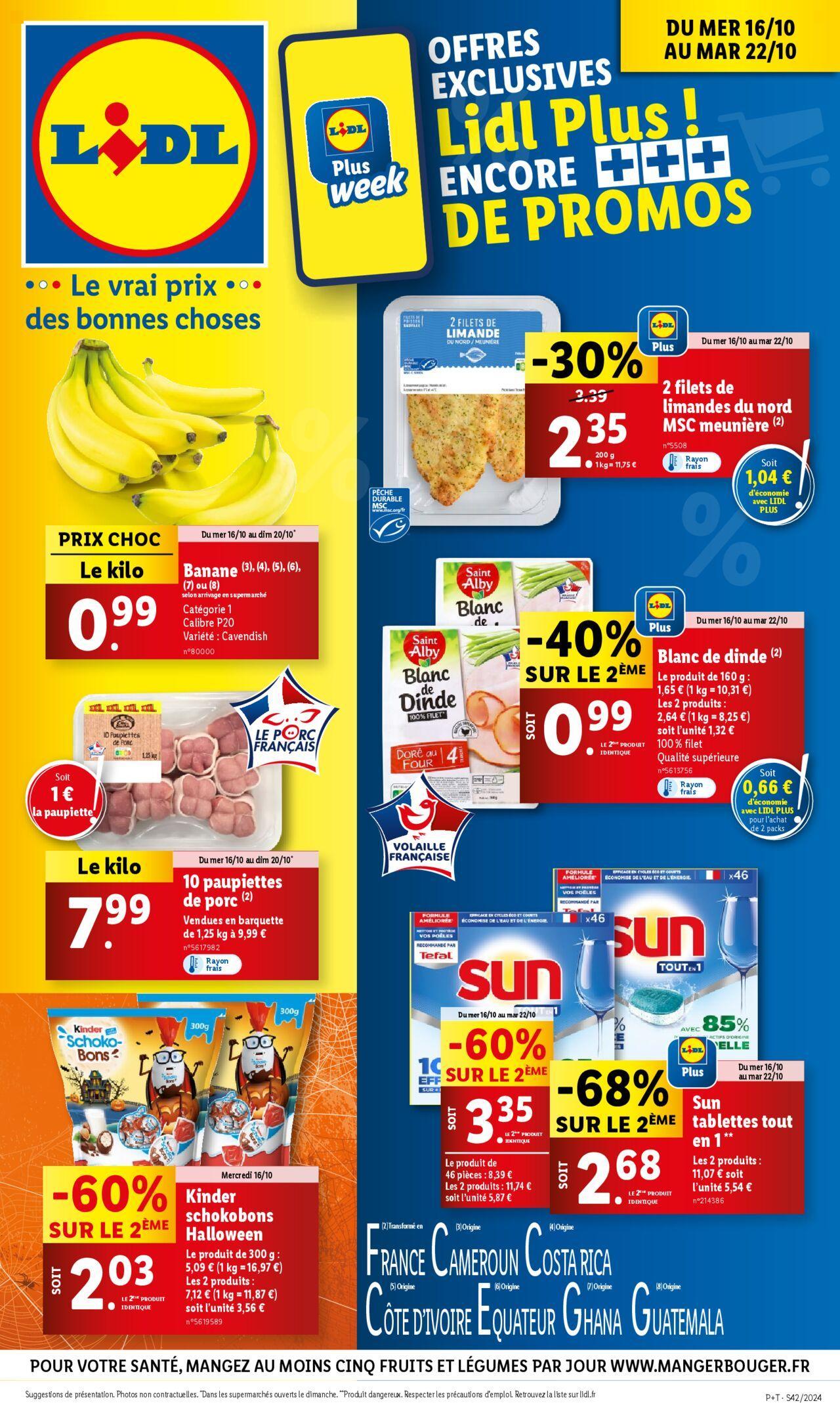 lidl - Catalogue LIDL du 16/10/2024 - 22/10/2024 - page: 1