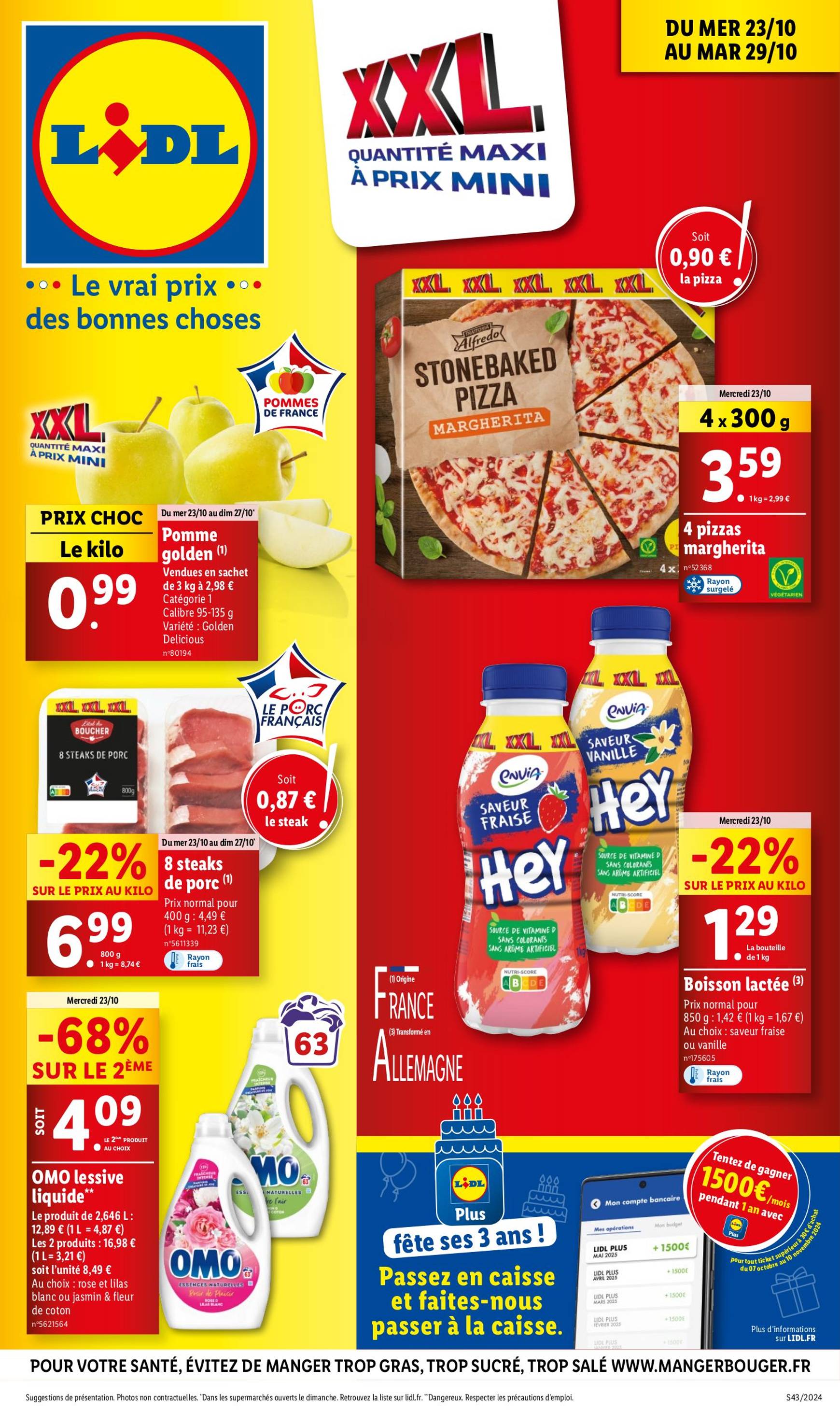 lidl - Catalogue Lidl valable dès 23.10. - 29.10.