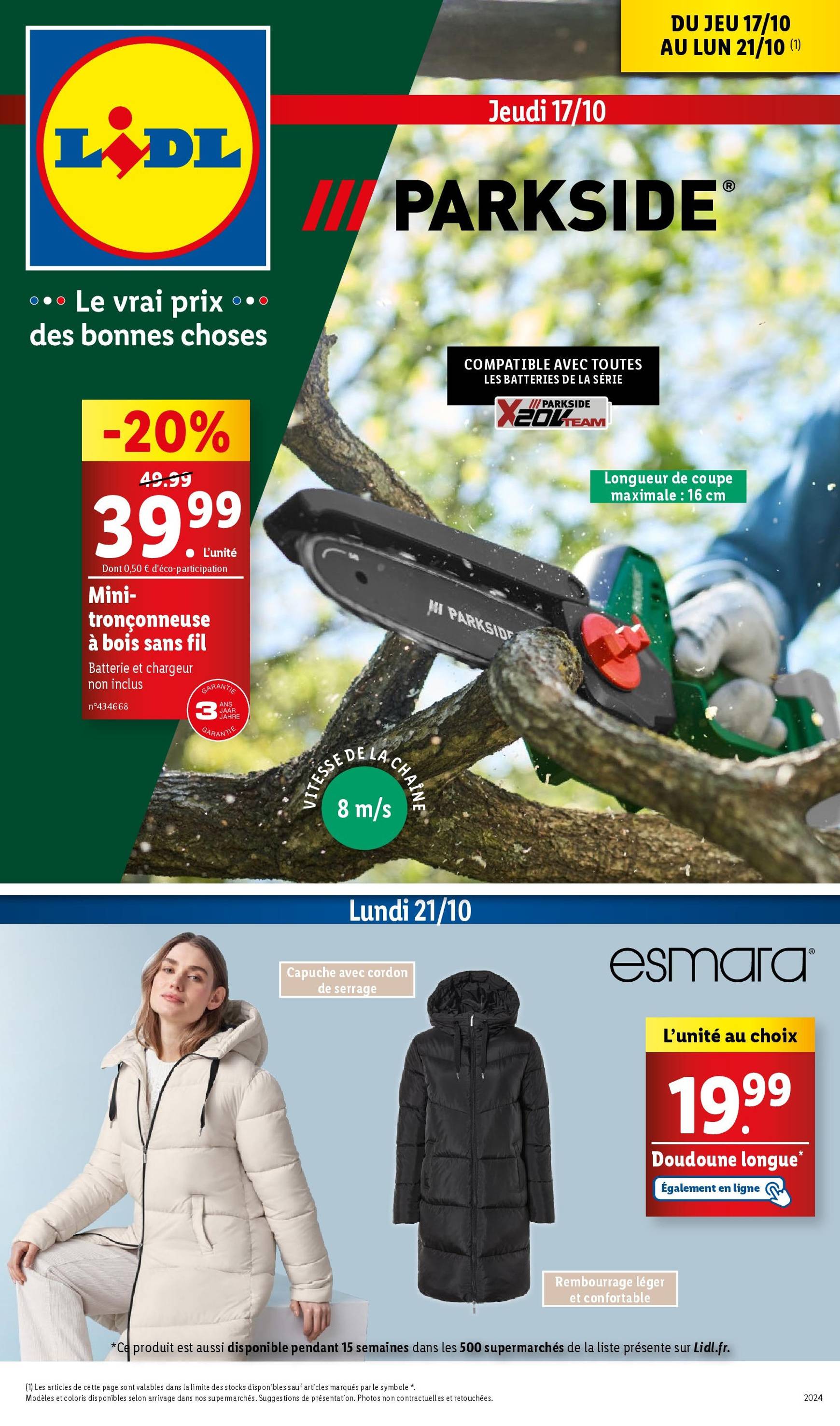 lidl - Catalogue Lidl valable dès 17.10. - 21.10.