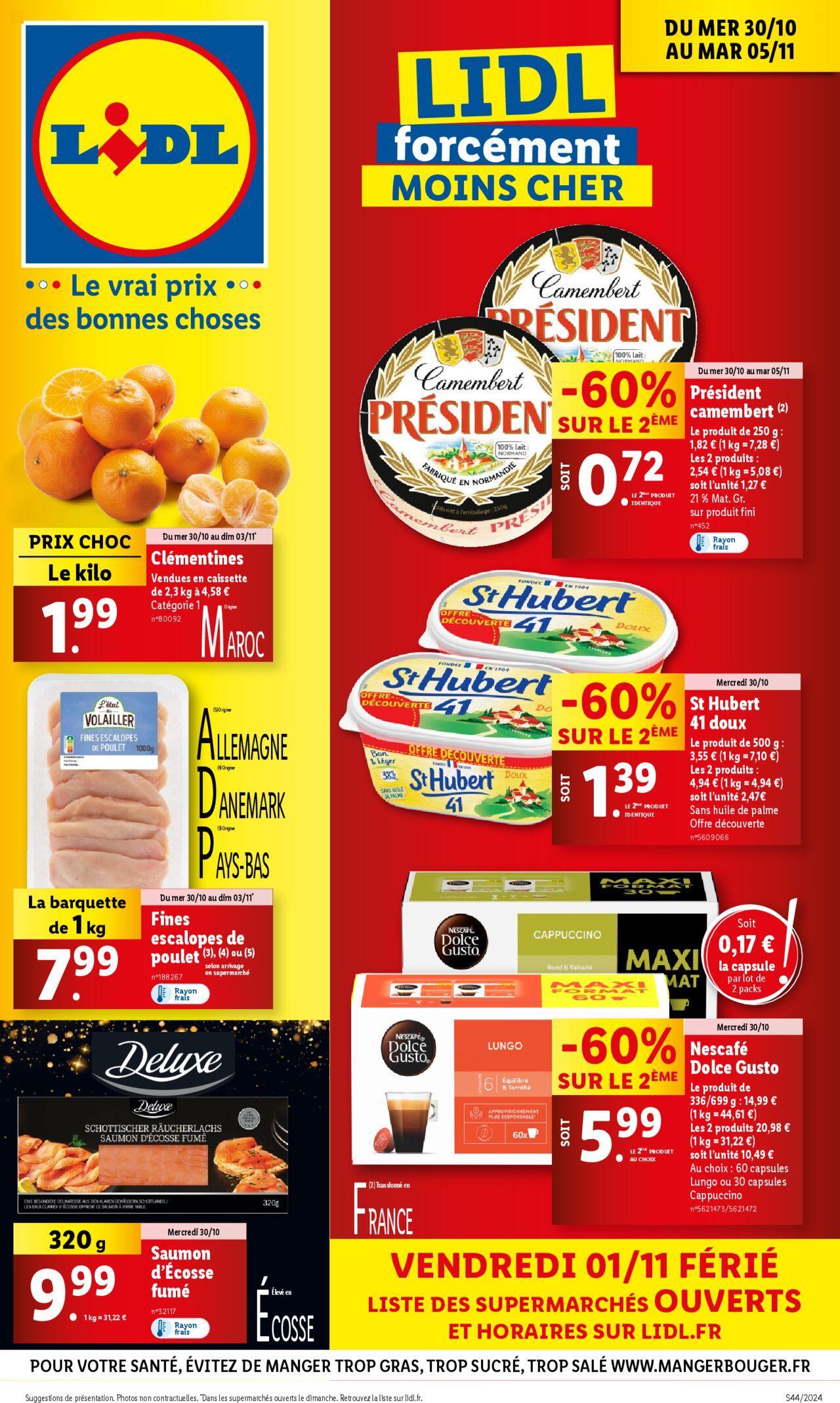 lidl - Catalogue LIDL du 30/10/2024 - 05/11/2024