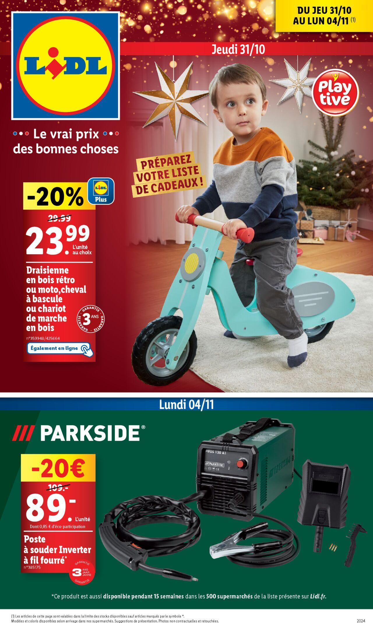 lidl - Catalogue LIDL du 31/10/2024 - 04/11/2024