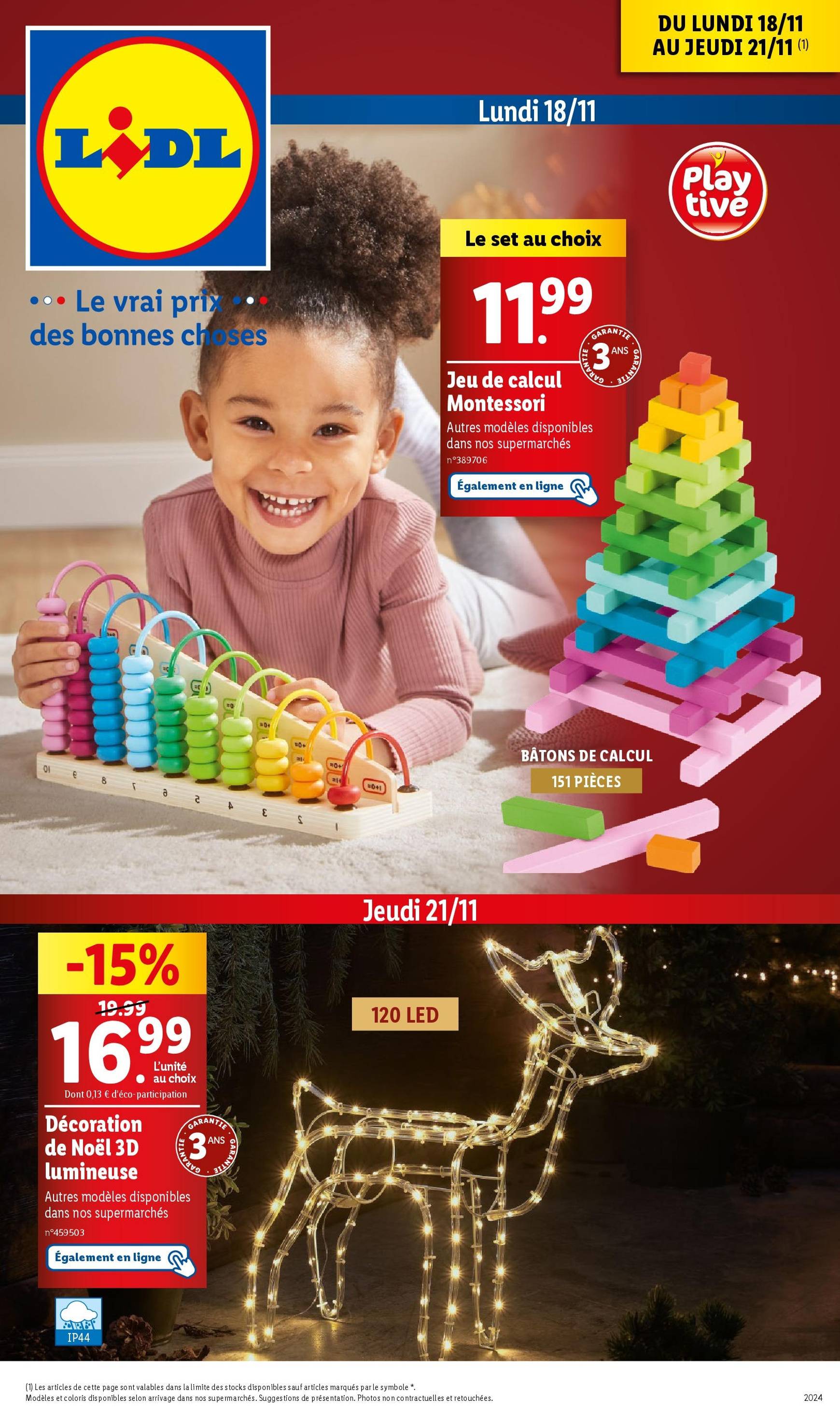 lidl - Catalogue Lidl valable dès 18.11. - 21.11.