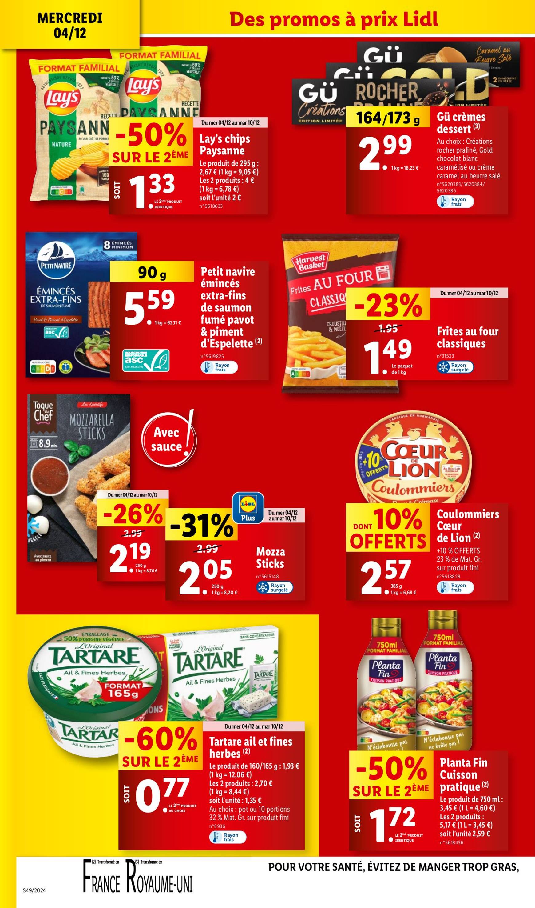 lidl - Catalogue Lidl valable dès 04/12 - 10/12 - page: 34