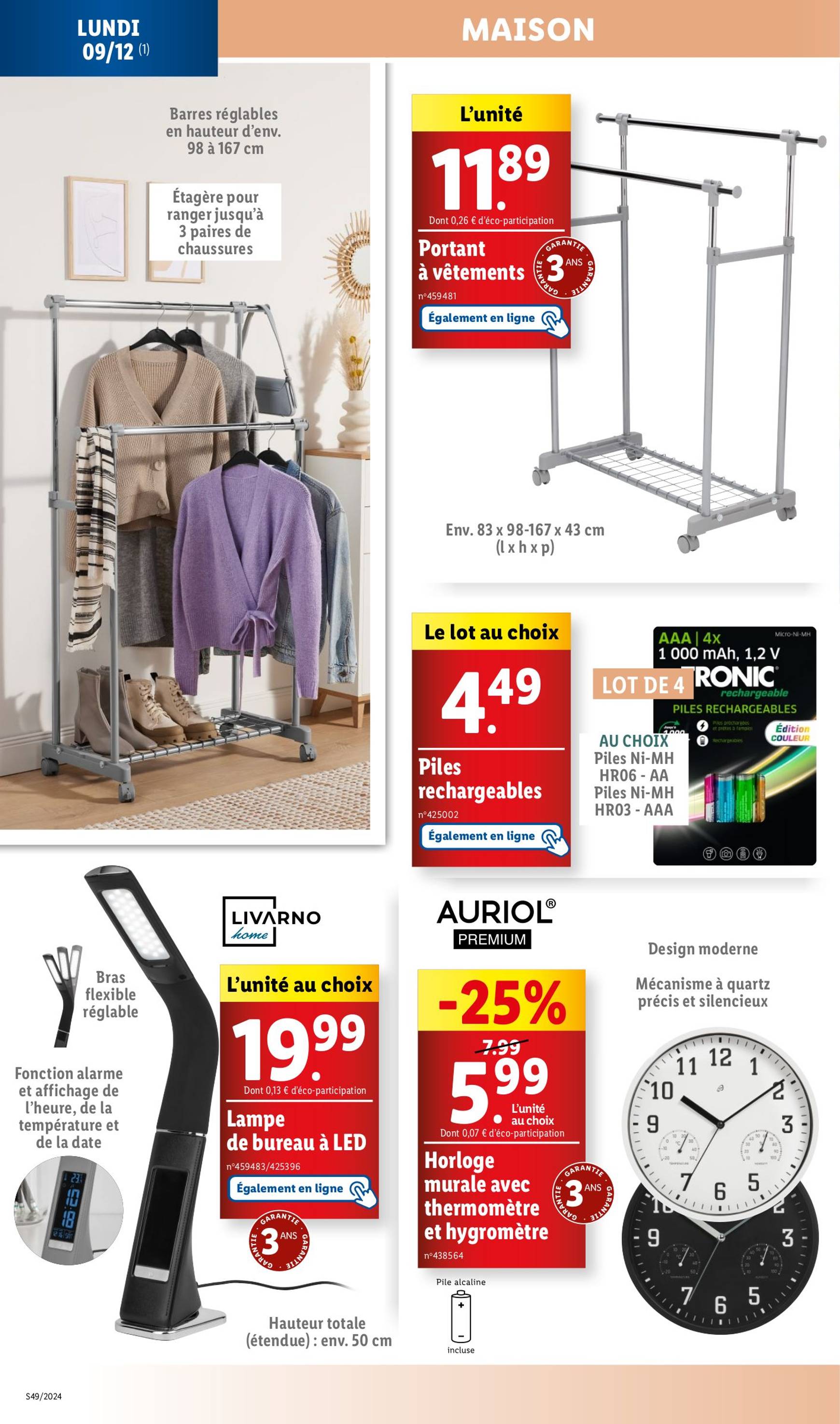 lidl - Catalogue Lidl valable dès 04/12 - 10/12 - page: 70